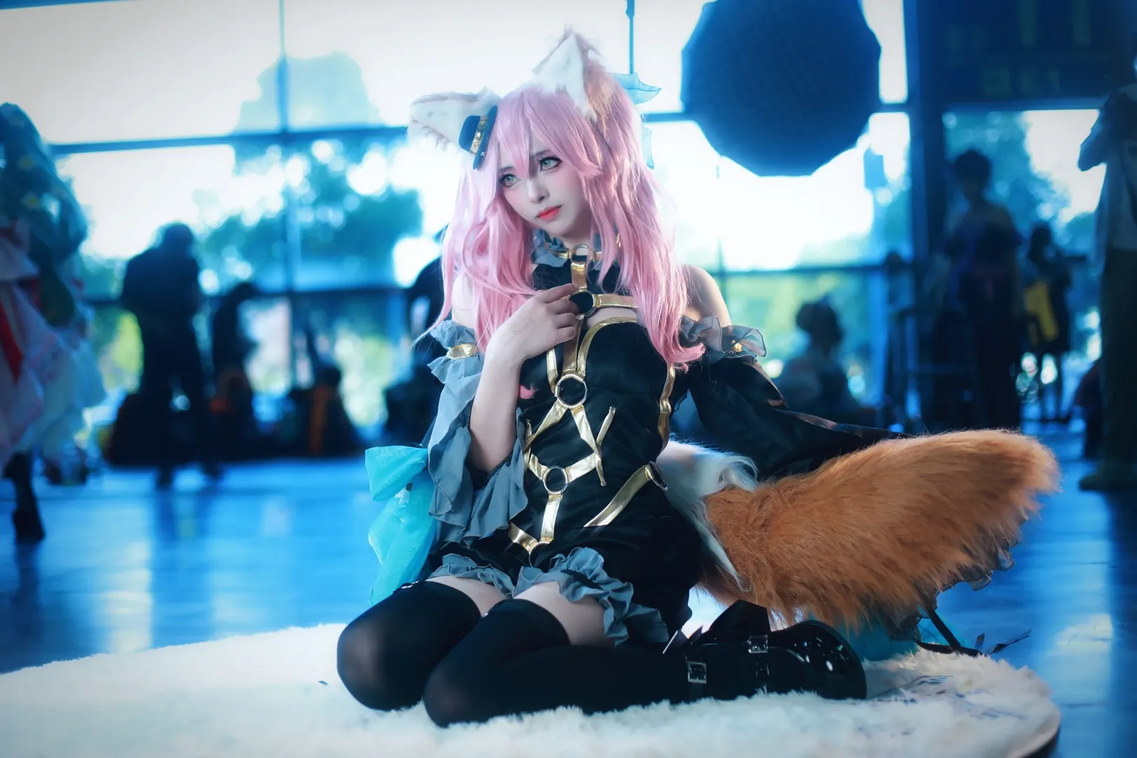cosplay, Fate/Grand Order, 漫展, 黑丝, 玉藻前cos - 第2张