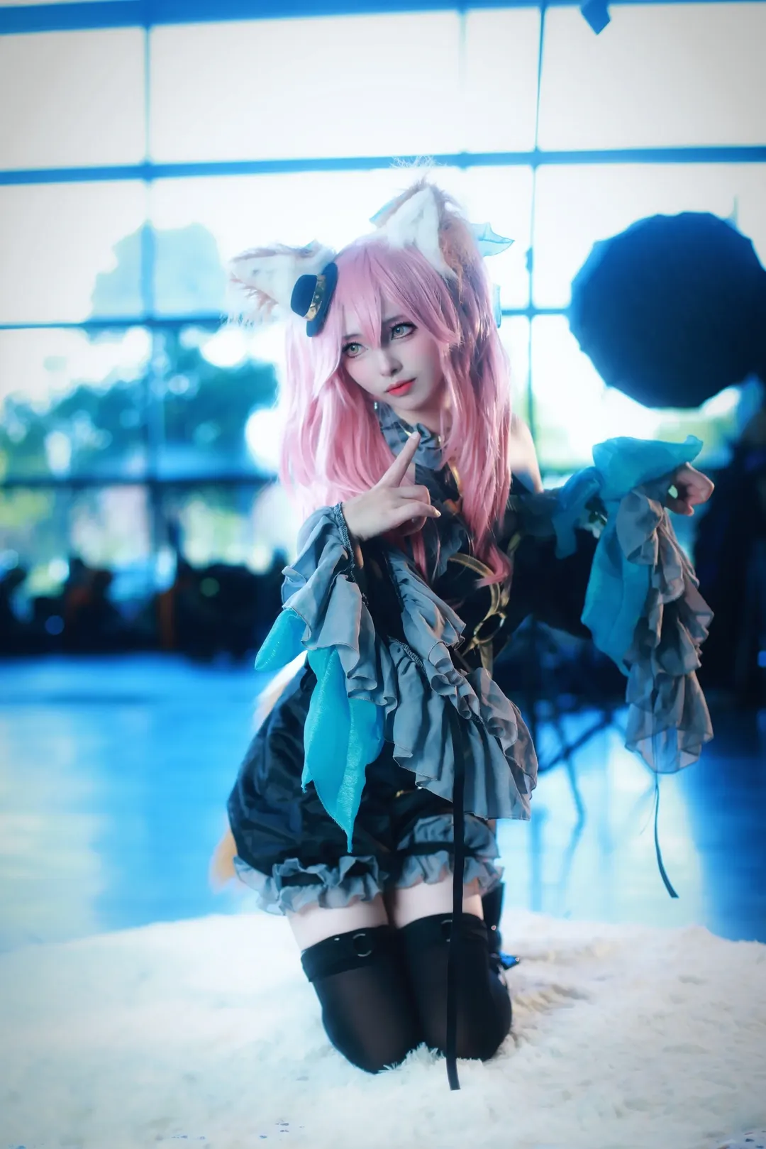 cosplay, Fate/Grand Order, 漫展, 黑丝, 玉藻前cos - 第3张