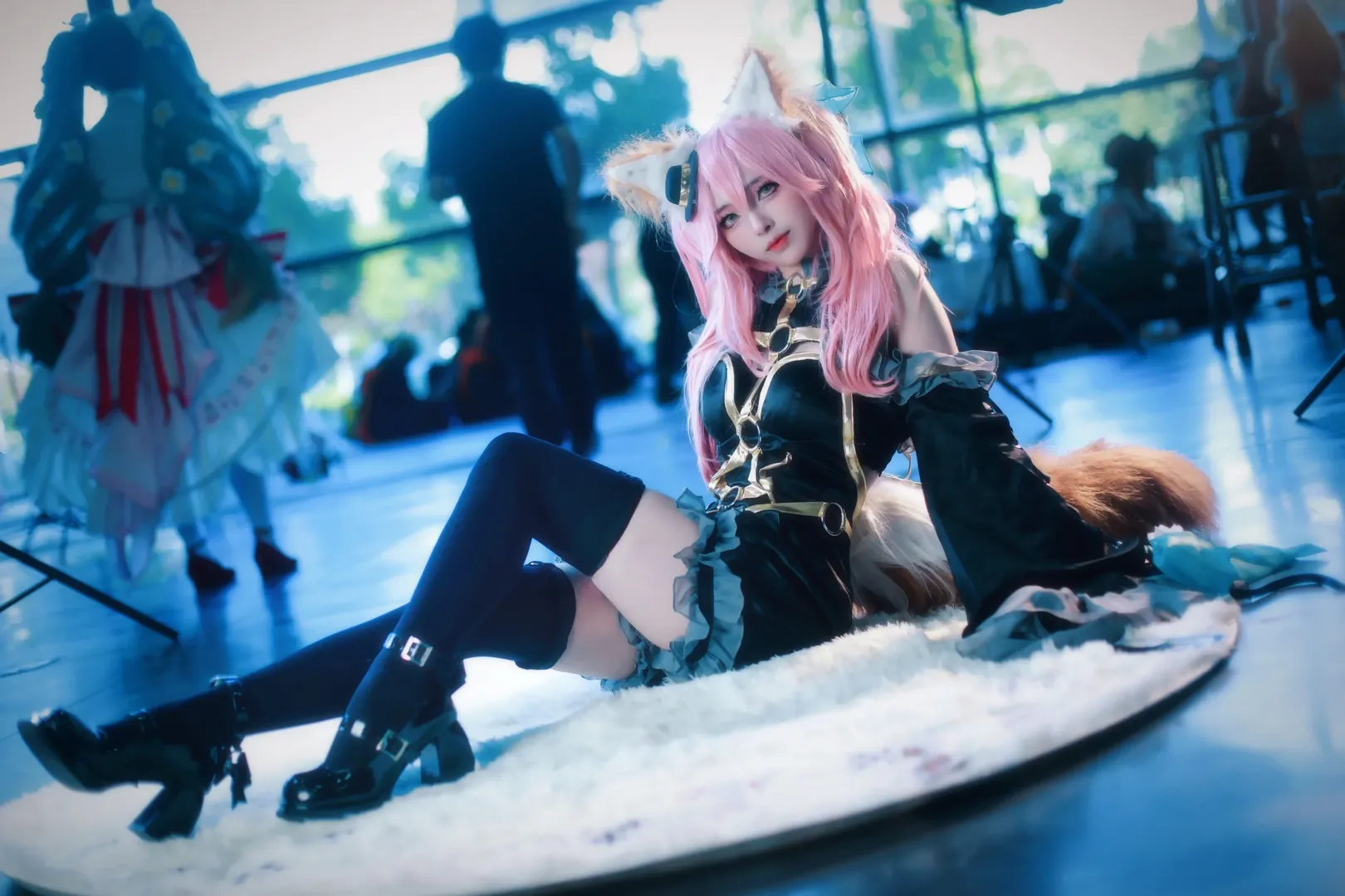 cosplay, Fate/Grand Order, 漫展, 黑丝, 玉藻前cos - 第5张