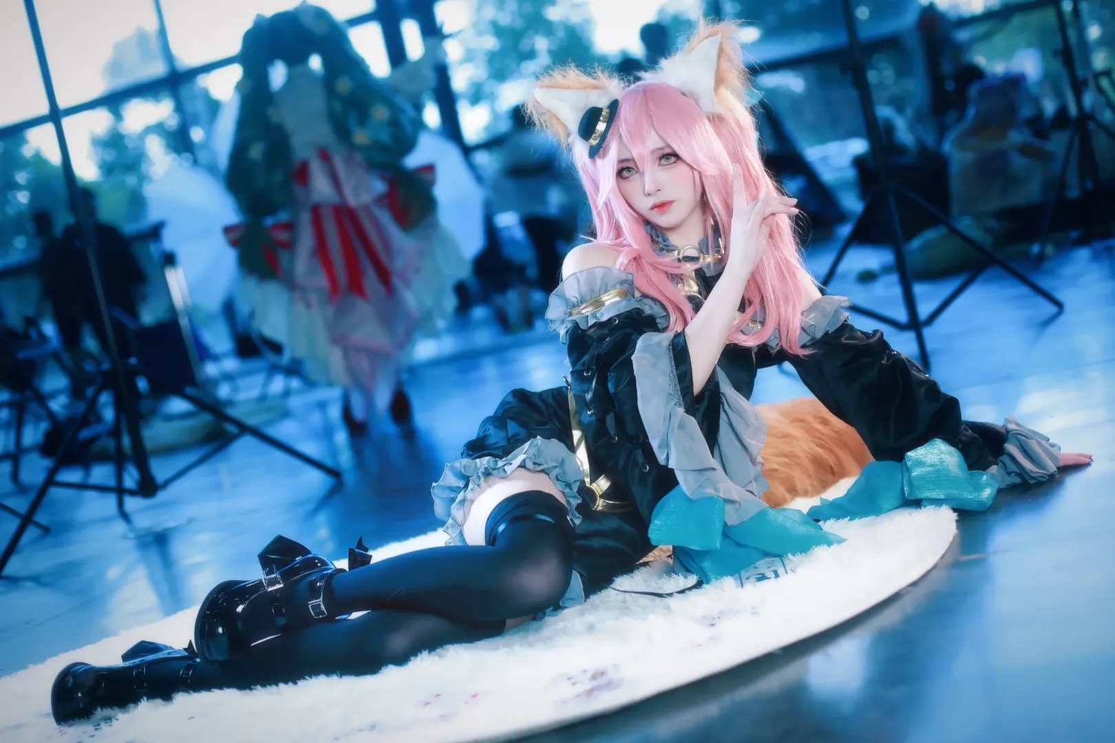 cosplay, Fate/Grand Order, 漫展, 黑丝, 玉藻前cos - 第8张