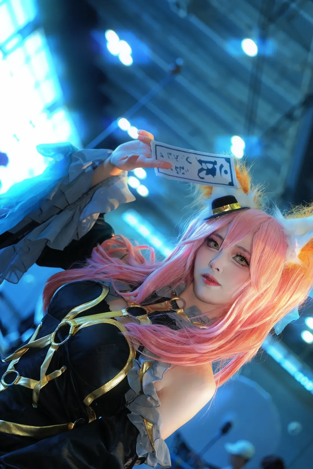 cosplay, Fate, 漫展场照, 黑丝cos, 玉藻前cos - 第4张