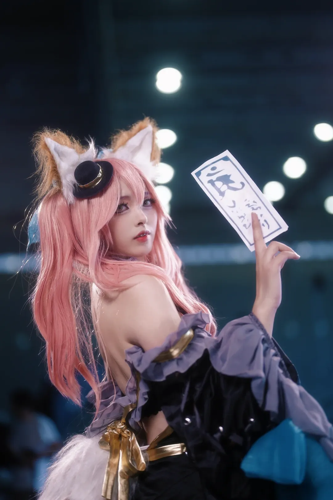 Fate/Grand Order, イベント写真, 黒ストッキング, コスプレイベント写真, 玉藻の前 コスプレ - 1枚目