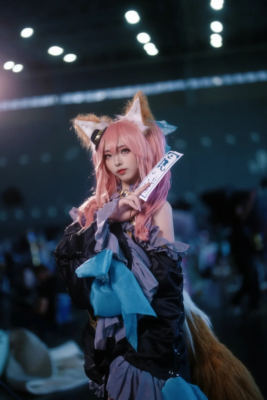 Fate/Grand Order, イベント写真, 黒ストッキング, コスプレイベント写真, 玉藻の前 コスプレ - 2枚目