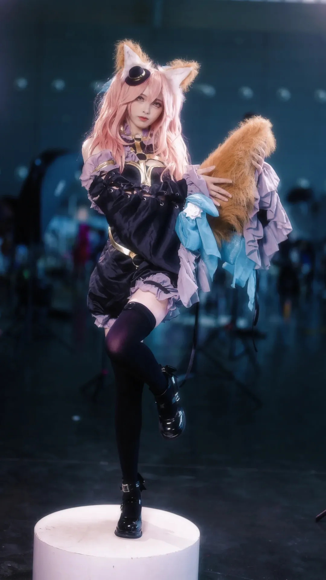 Fate/Grand Order, イベント写真, 黒ストッキング, コスプレイベント写真, 玉藻の前 コスプレ - 6枚目