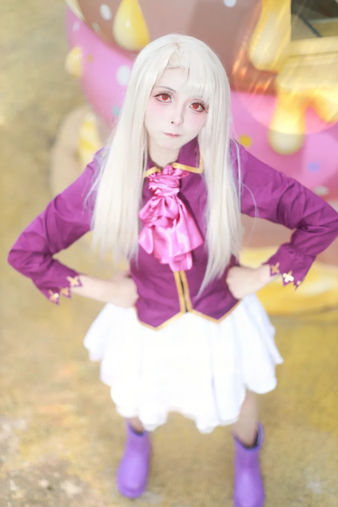 角色扮演, 二次元少女, 游乐园摄影, 伊莉雅cos, fgo fate - 第1张
