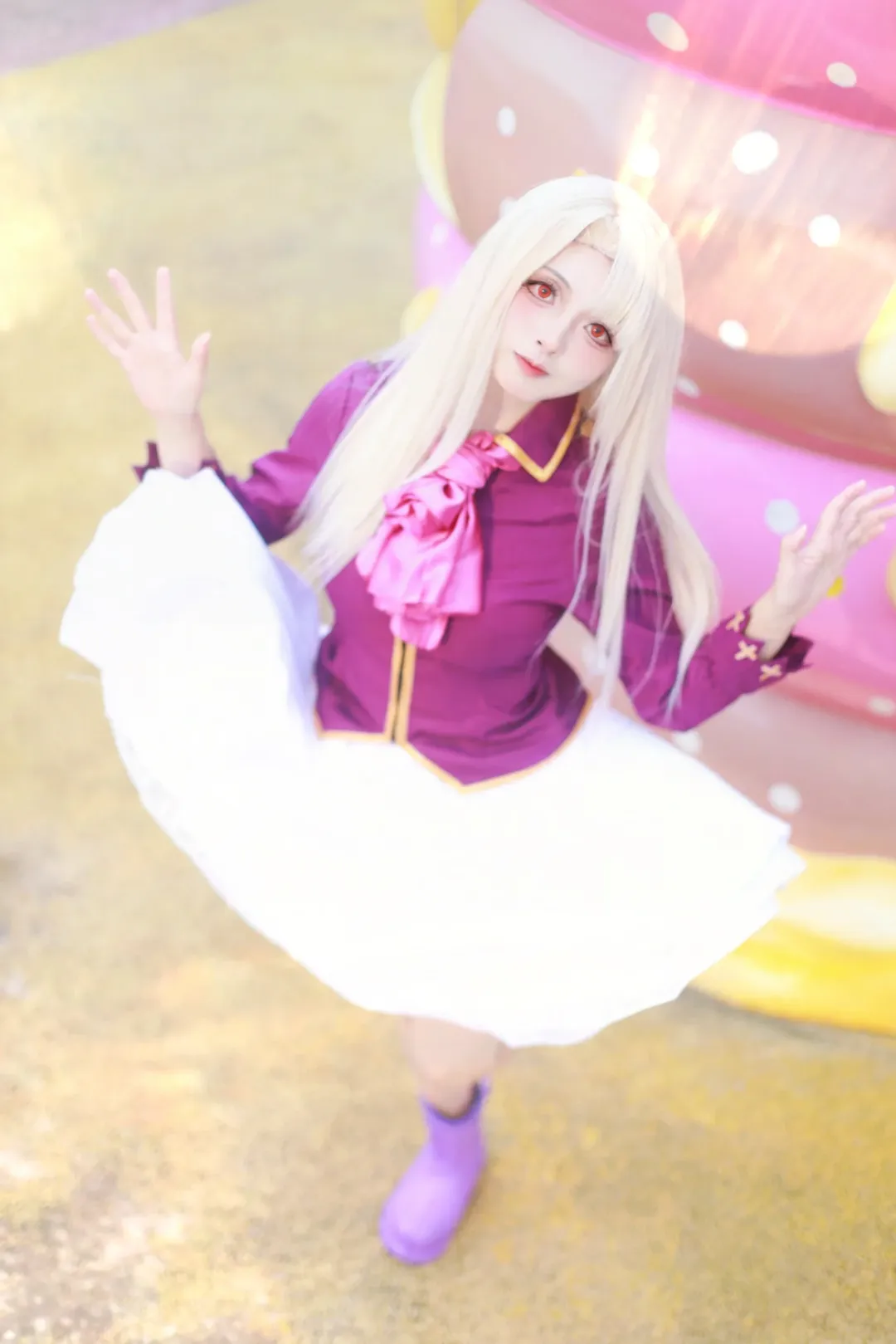 Roleplay, Anime girl, Amusement park photography, Illya cosplay, FGO Fate