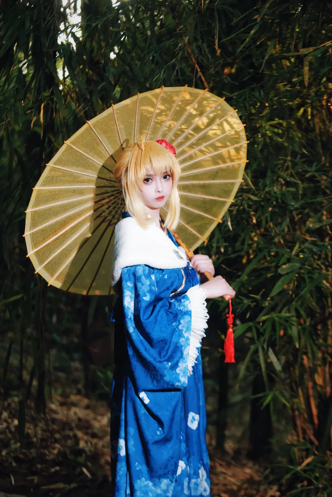 摄影作品, cosplay, Fate/Grand Order, 阿尔托莉雅cos, 黄昏逆光 - 第4张