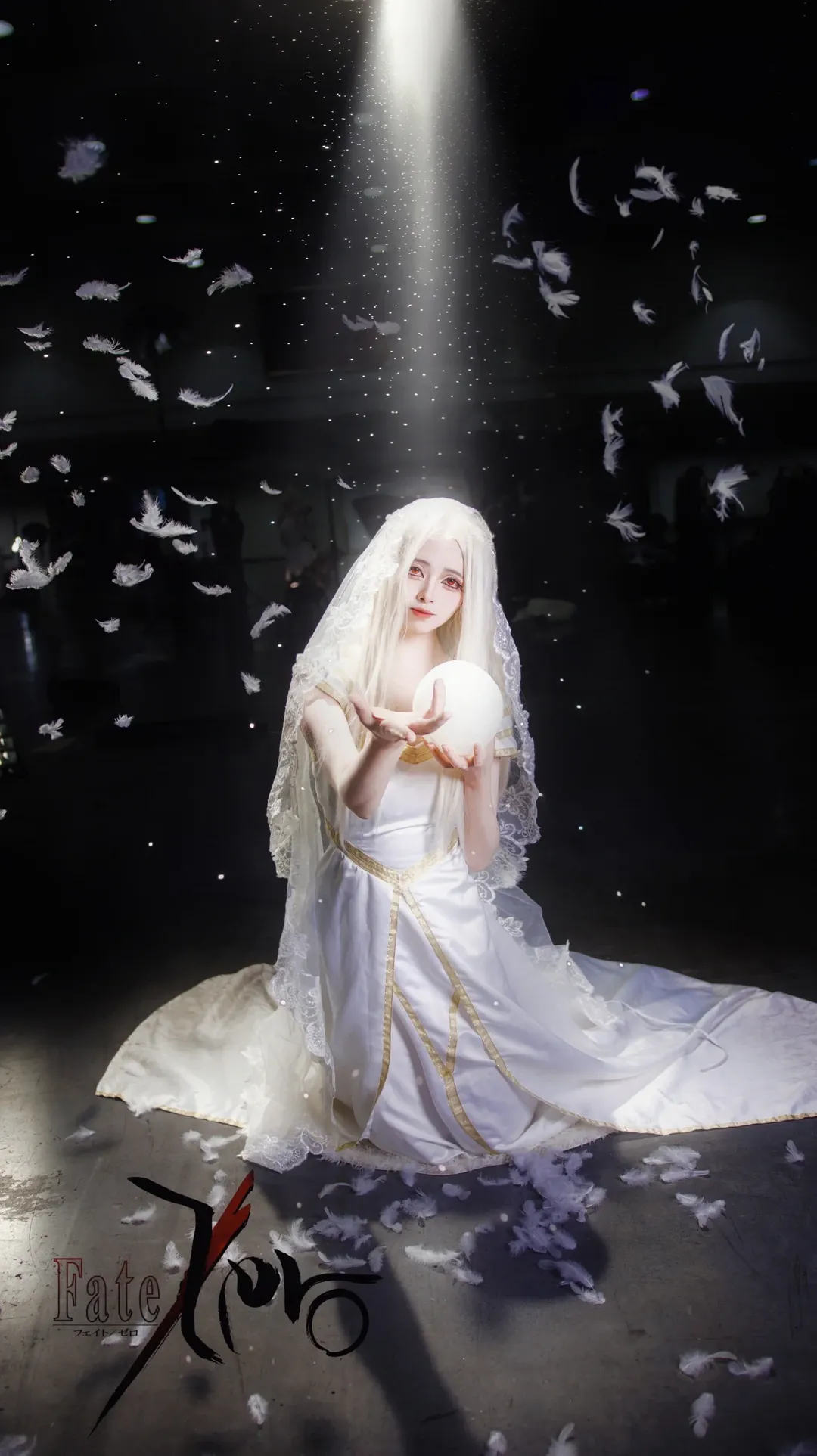 cosplay, Fate, 摄影分享, 爱丽丝菲尔cos, 羽毛布景