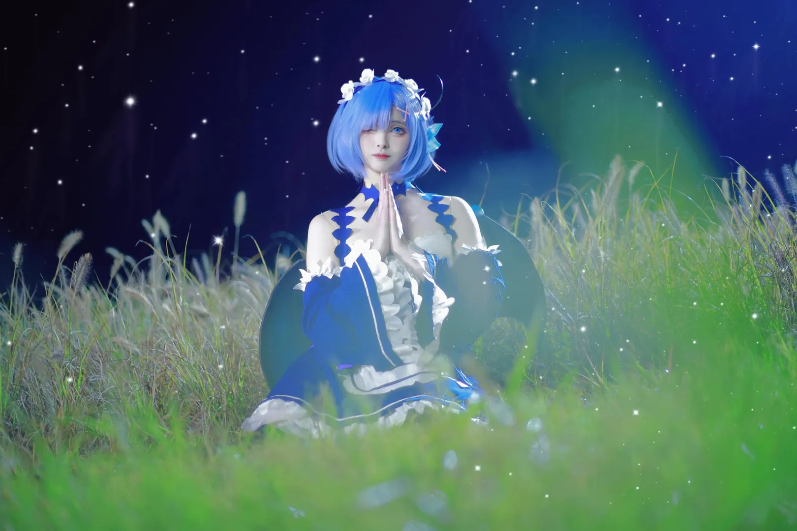 从零开始的异世界生活, 蕾姆cos, 小恶魔, 夜景, 丝袜 - 第6张