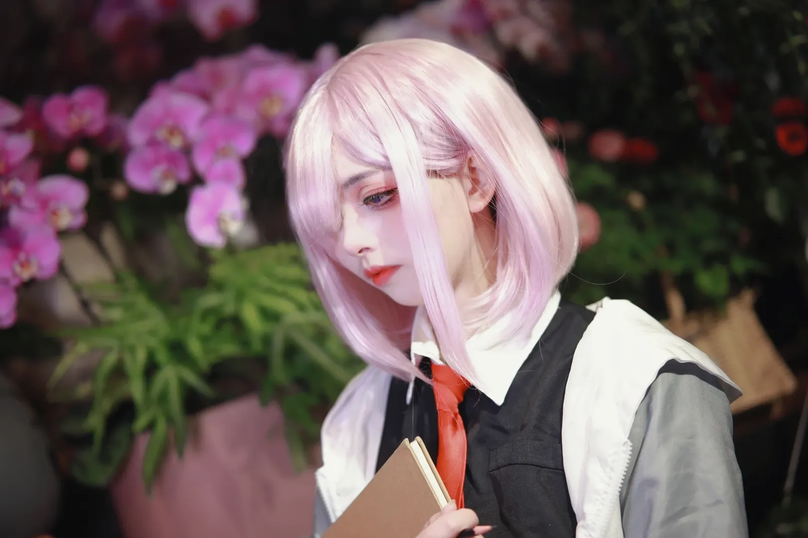 二次元, FGO, 黑丝, 玛修cos, 花房摄影 - 第2张
