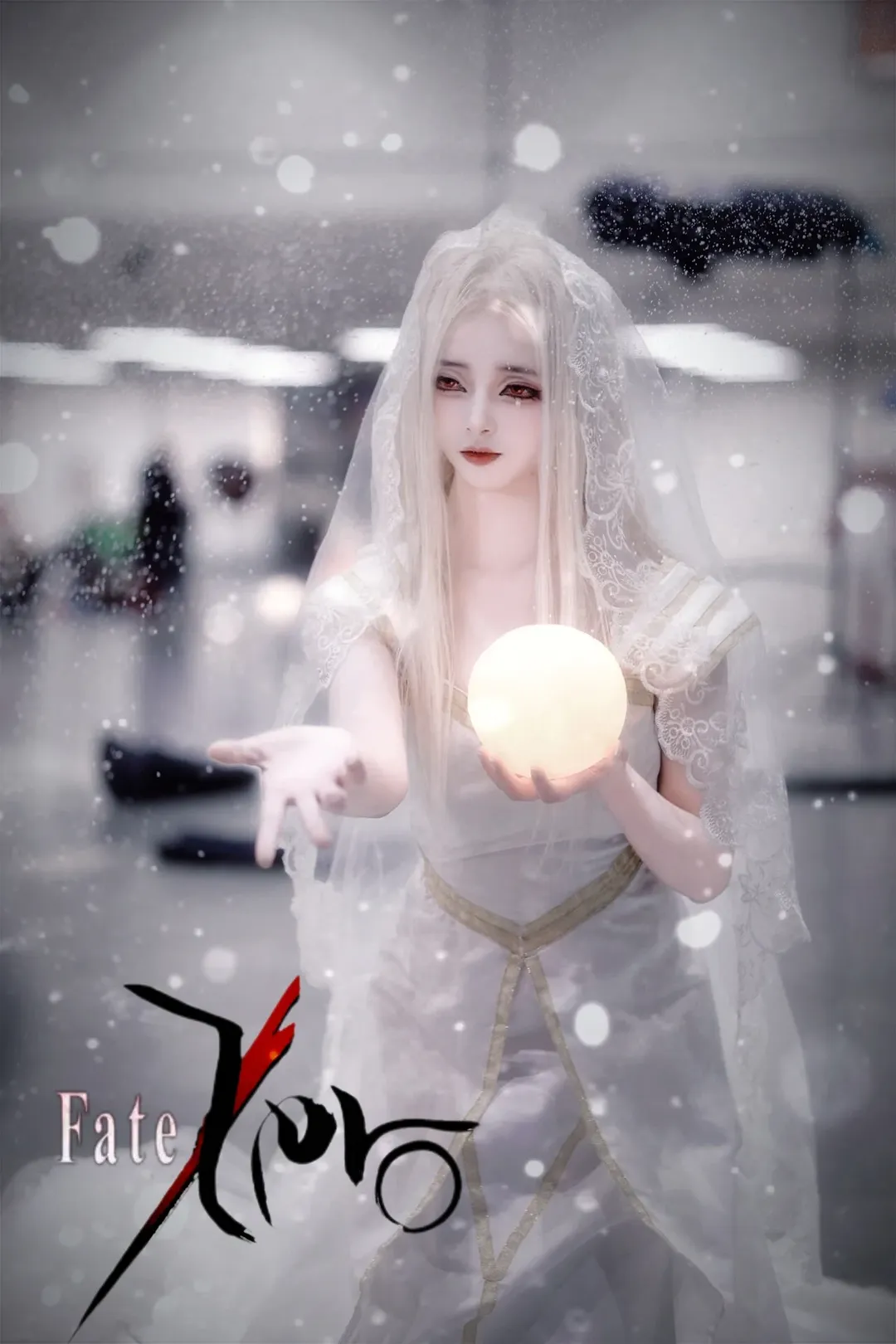 コスプレ, イベント写真, Fate/Grand Order, 白いチュールのドレス, アイリスフィール コスプレ