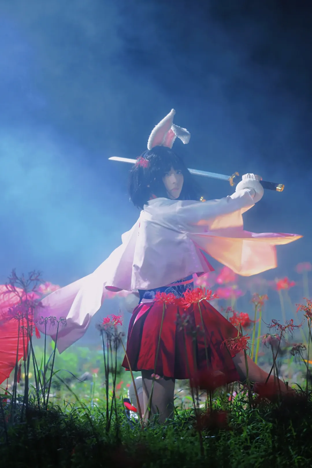 cosplay, Fate/Grand Order, Ryougi Shiki cosplay, The Garden of Sinners, Stockings - Image 3