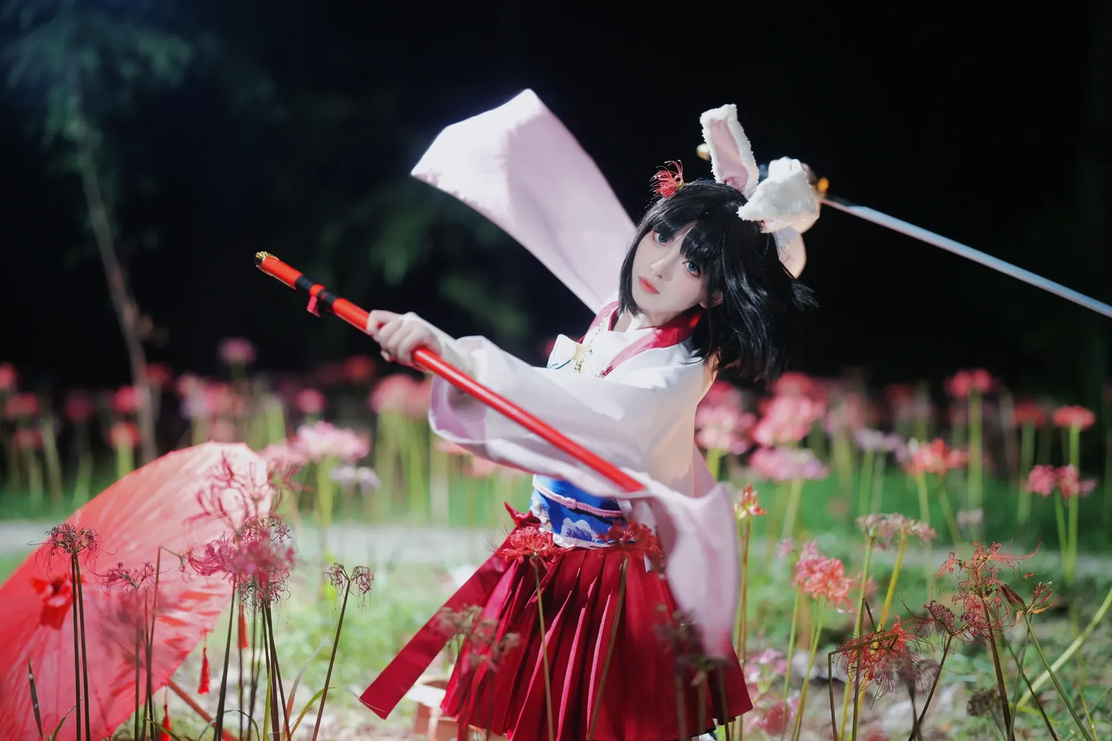 cosplay, Fate/Grand Order, Ryougi Shiki cosplay, The Garden of Sinners, Stockings - Image 5
