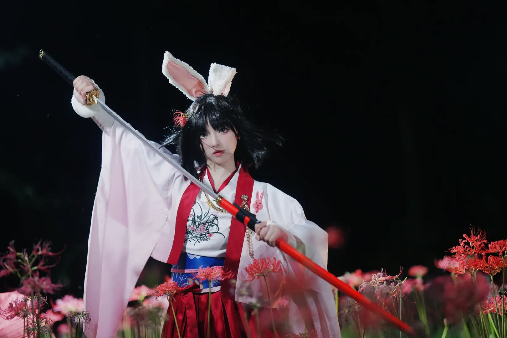 cosplay, Fate/Grand Order, Ryougi Shiki cosplay, The Garden of Sinners, Stockings - Image 6