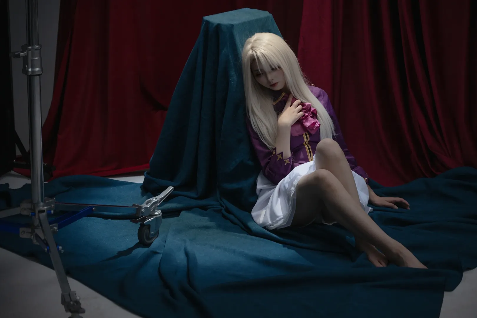 cosplay, 暗调摄影, 伊莉雅cos, fgo fate, 爱因兹贝伦 - 第11张