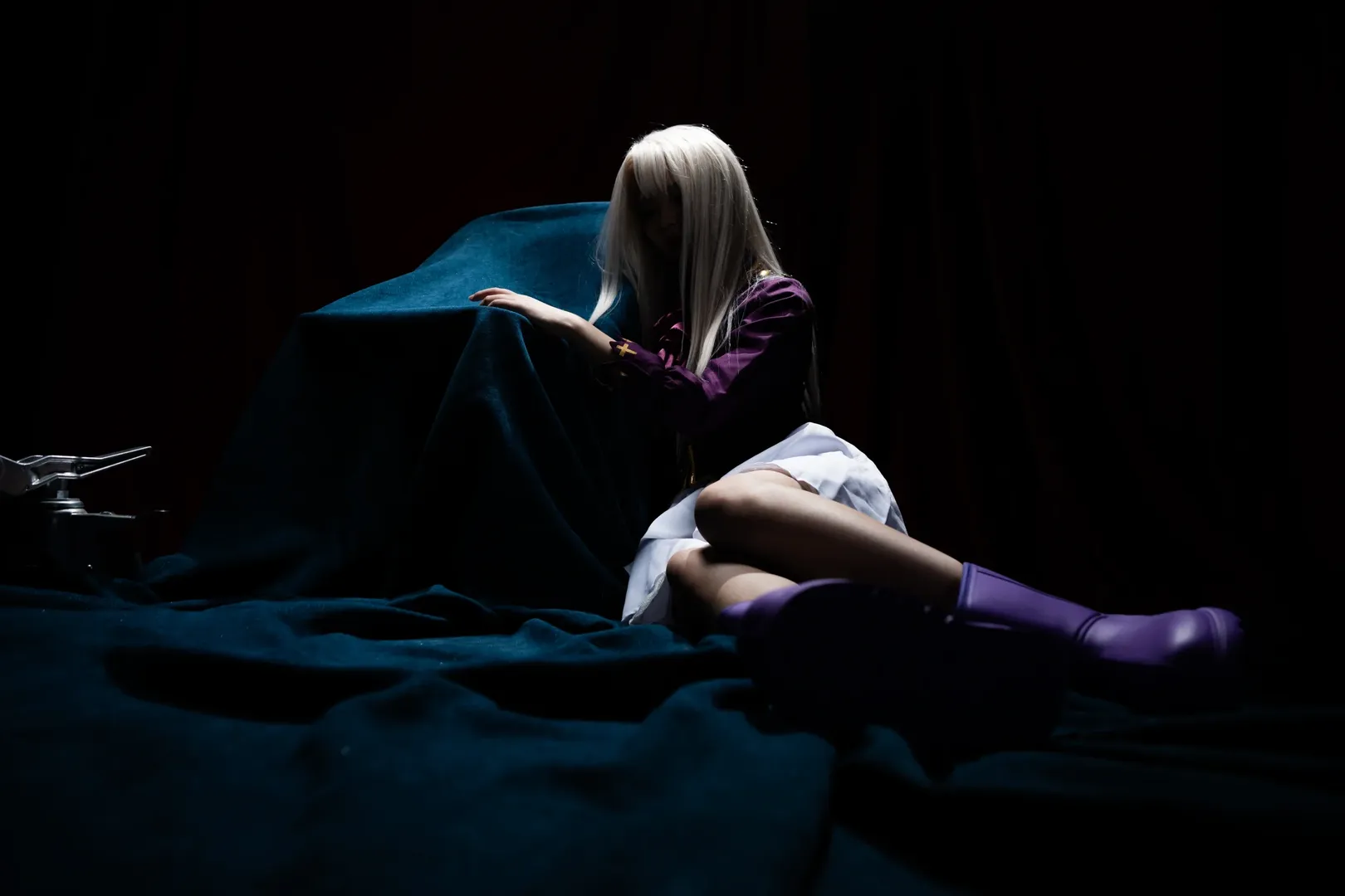 cosplay, 暗调摄影, 伊莉雅cos, fgo fate, 爱因兹贝伦 - 第4张