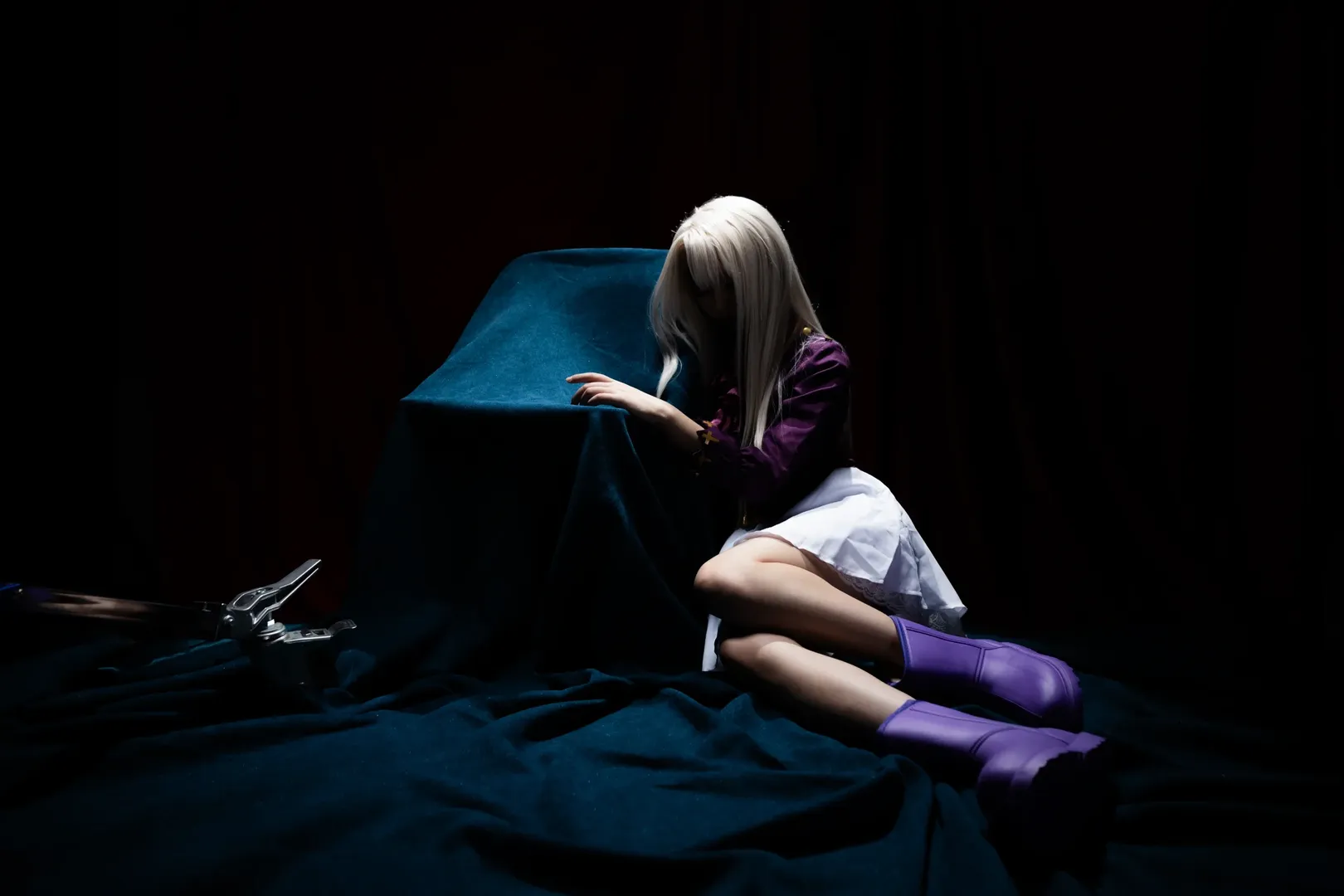 cosplay, 暗调摄影, 伊莉雅cos, fgo fate, 爱因兹贝伦 - 第7张