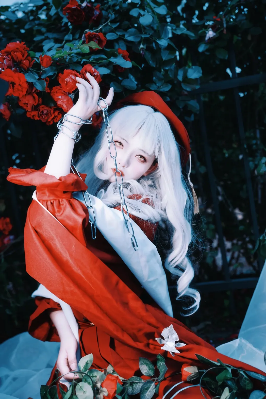 コスプレ, Fate/Grand Order, 黒ストッキング, ダークゴシック, カレンコスプレ - 4枚目