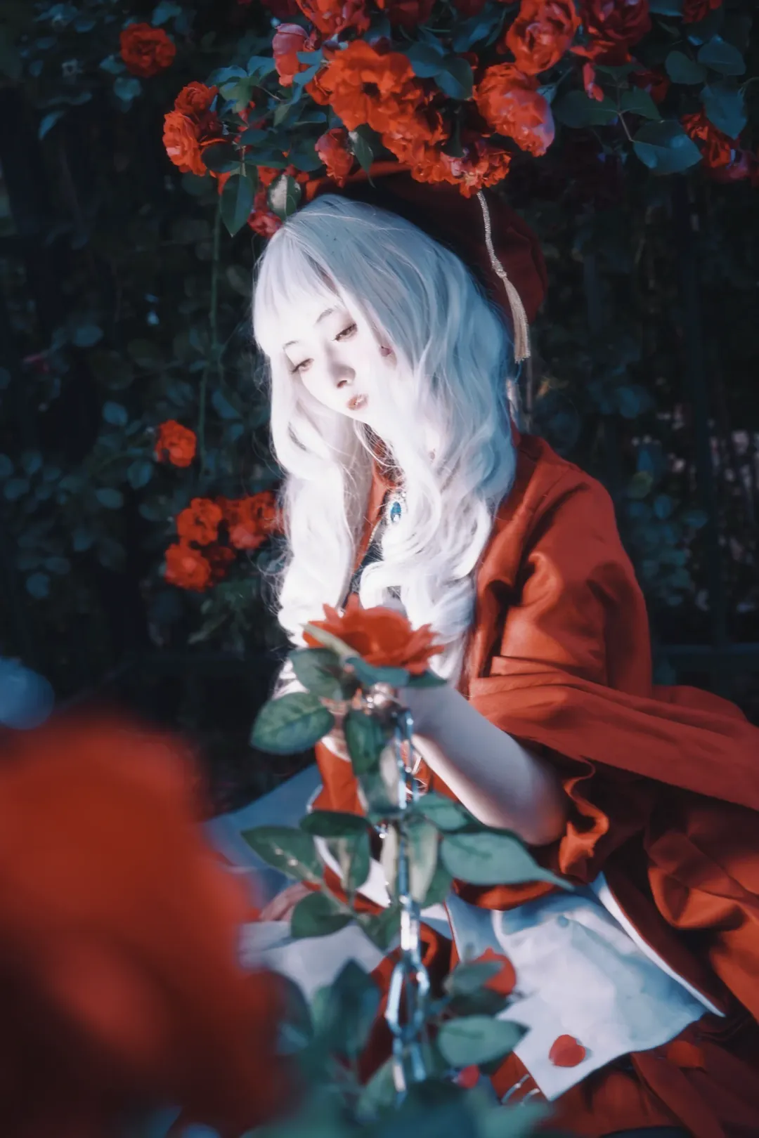 コスプレ, Fate/Grand Order, 黒ストッキング, ダークゴシック, カレンコスプレ - 5枚目