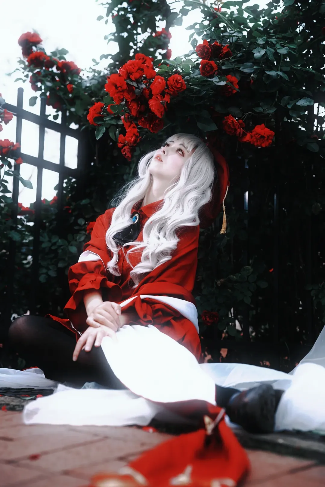 コスプレ, Fate/Grand Order, 黒ストッキング, ダークゴシック, カレンコスプレ - 7枚目