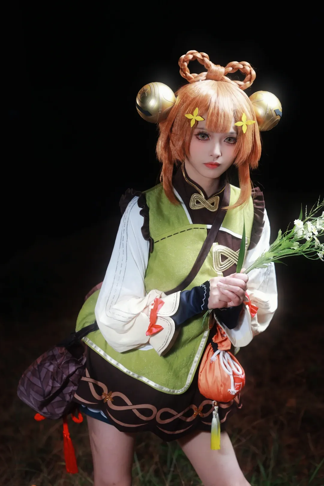 原神, 瑶瑶cos, cosplay摄影, 户外外景, 二次元演绎 - 第10张