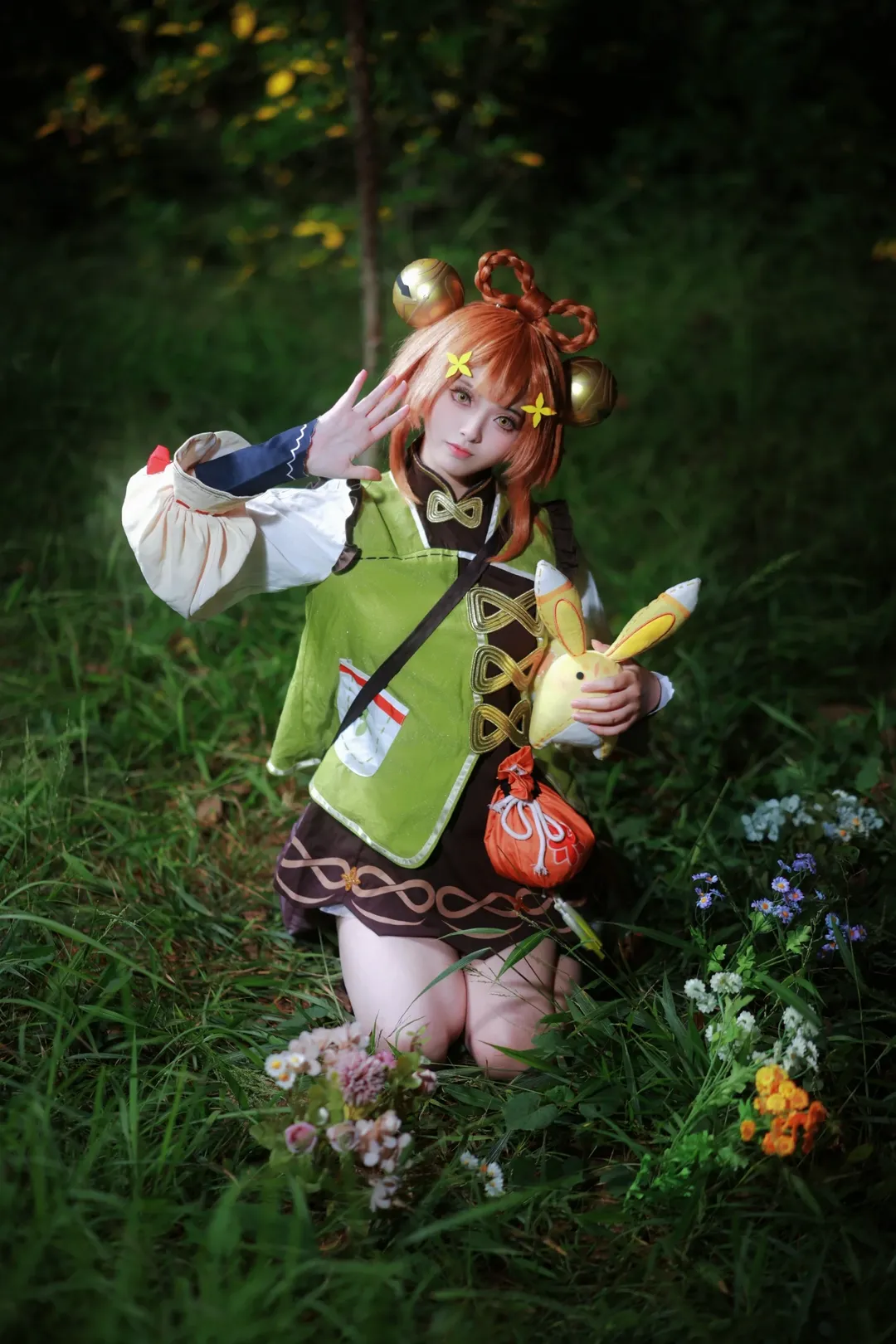 原神, ヨォーヨ コスプレ, コスプレ撮影, 屋外撮影, 二次元パフォーマンス