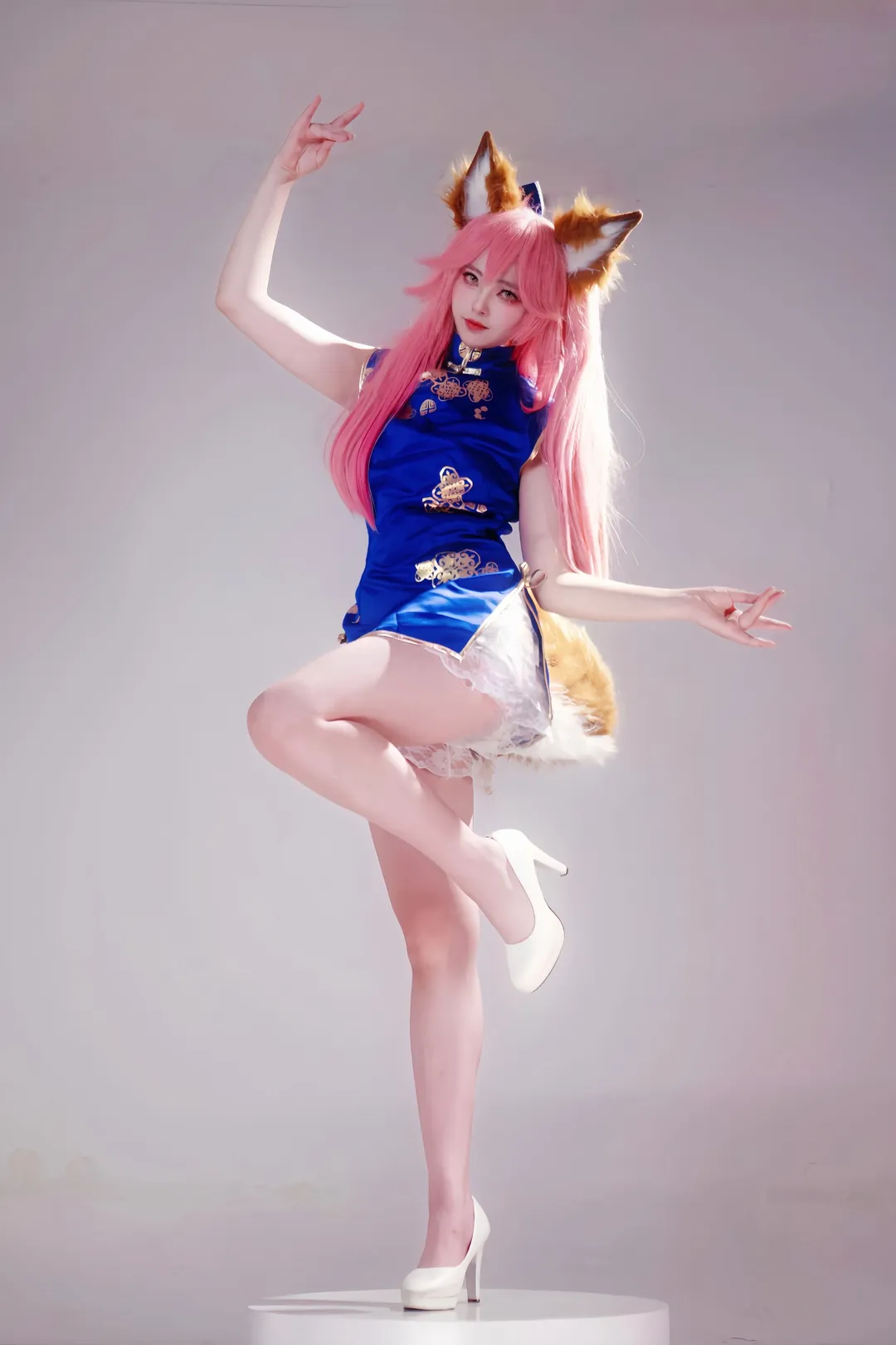 Fate/Grand Order, 旗袍, 玉藻前cos, 高跟鞋, 长腿 - 第1张