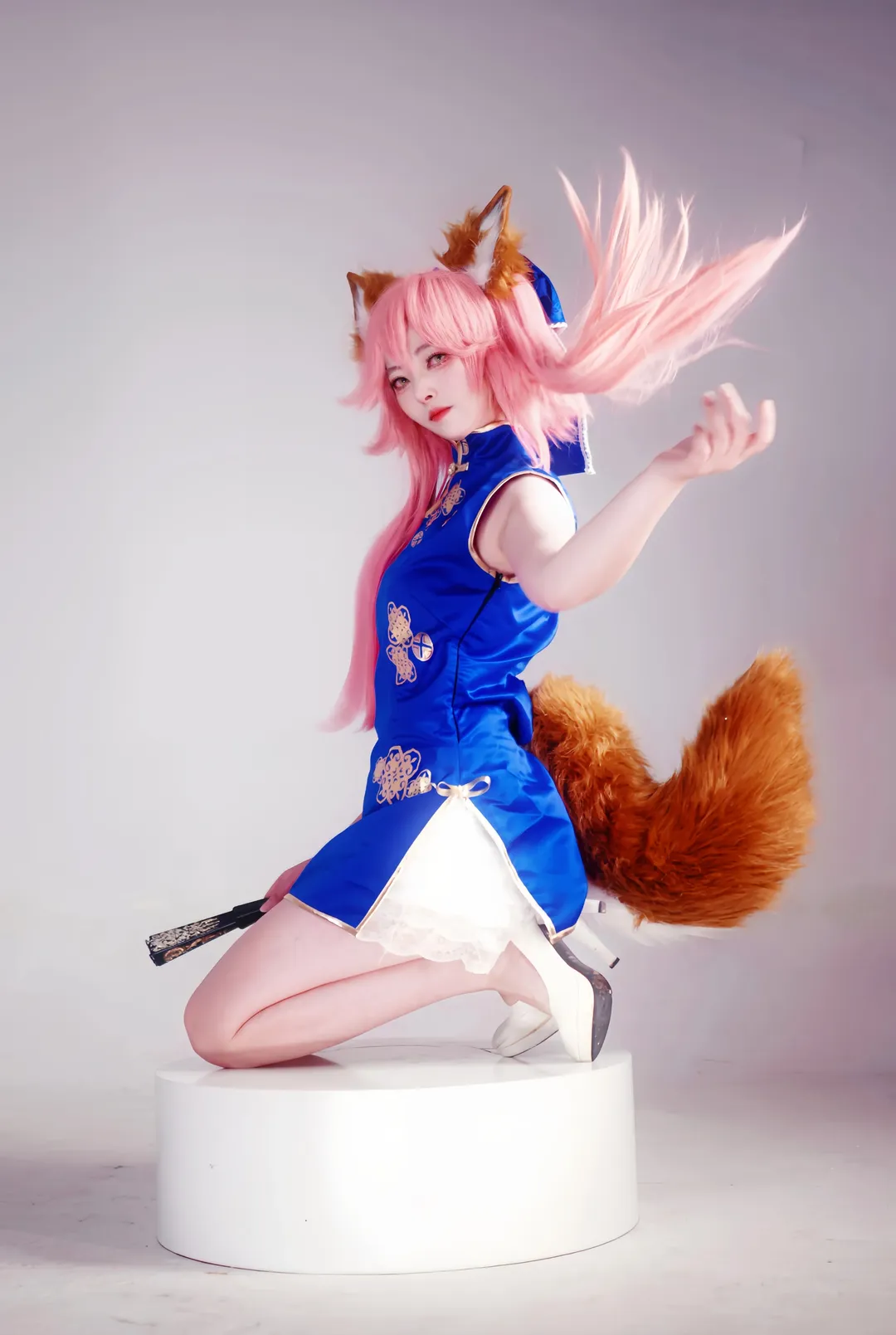 Fate/Grand Order, 旗袍, 玉藻前cos, 高跟鞋, 长腿 - 第3张