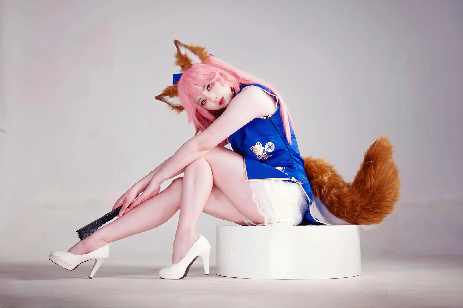 Fate/Grand Order, 旗袍, 玉藻前cos, 高跟鞋, 长腿 - 第5张