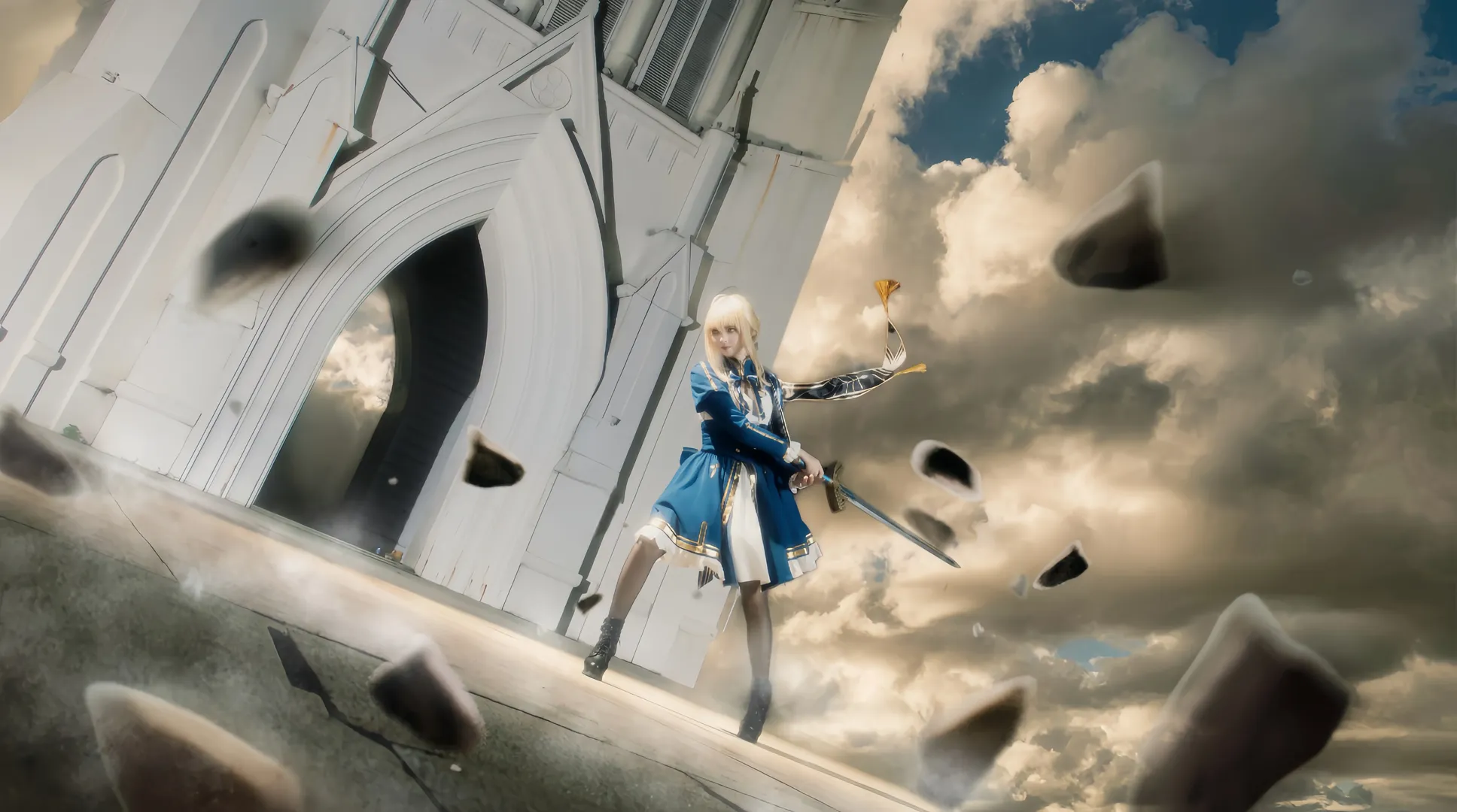 崩坏星穹铁道, 阿尔托莉雅cos, 悬浮特效, 丝袜, Fate FGO - 第2张