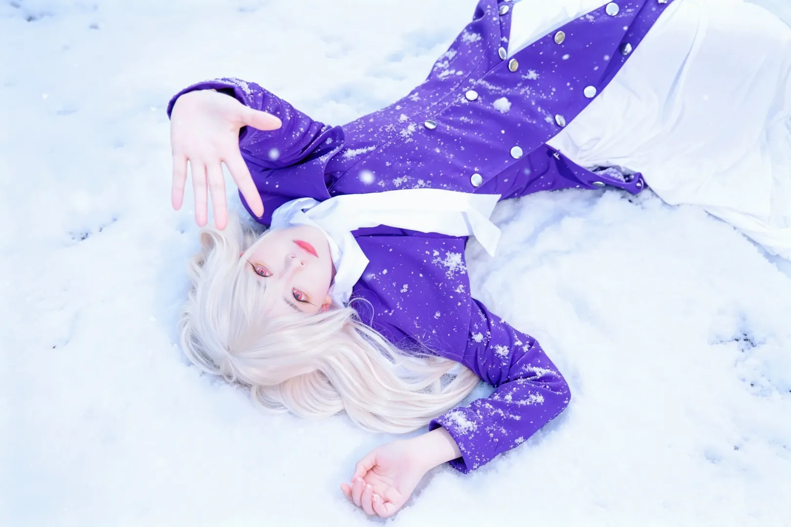 Fate, Winter outfit cosplay, ACG outdoor location, Snow scene cosplay, Illya cosplay - Image 2