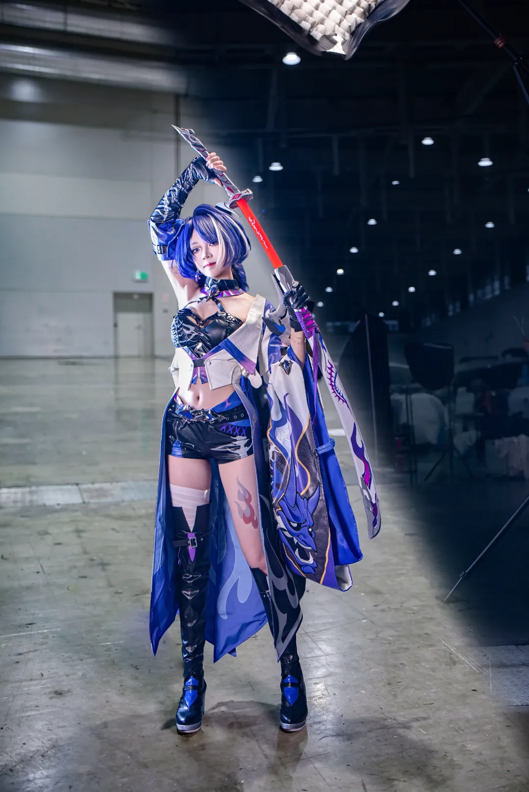 Honkai: Star Rail, Acheron Cosplay, Convention photos, Anime cosplay, Cosplay photography