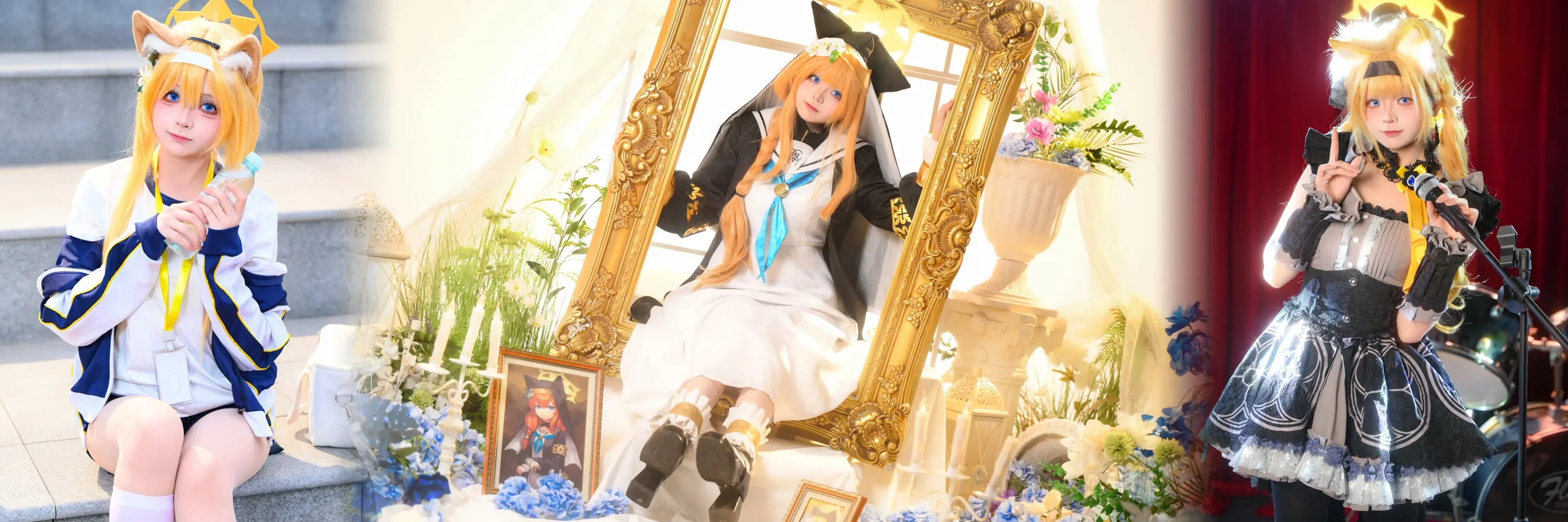蔚蓝档案, 黑丝造型, cosplay日常, 伊落玛丽cos, 修女会 - 第4张
