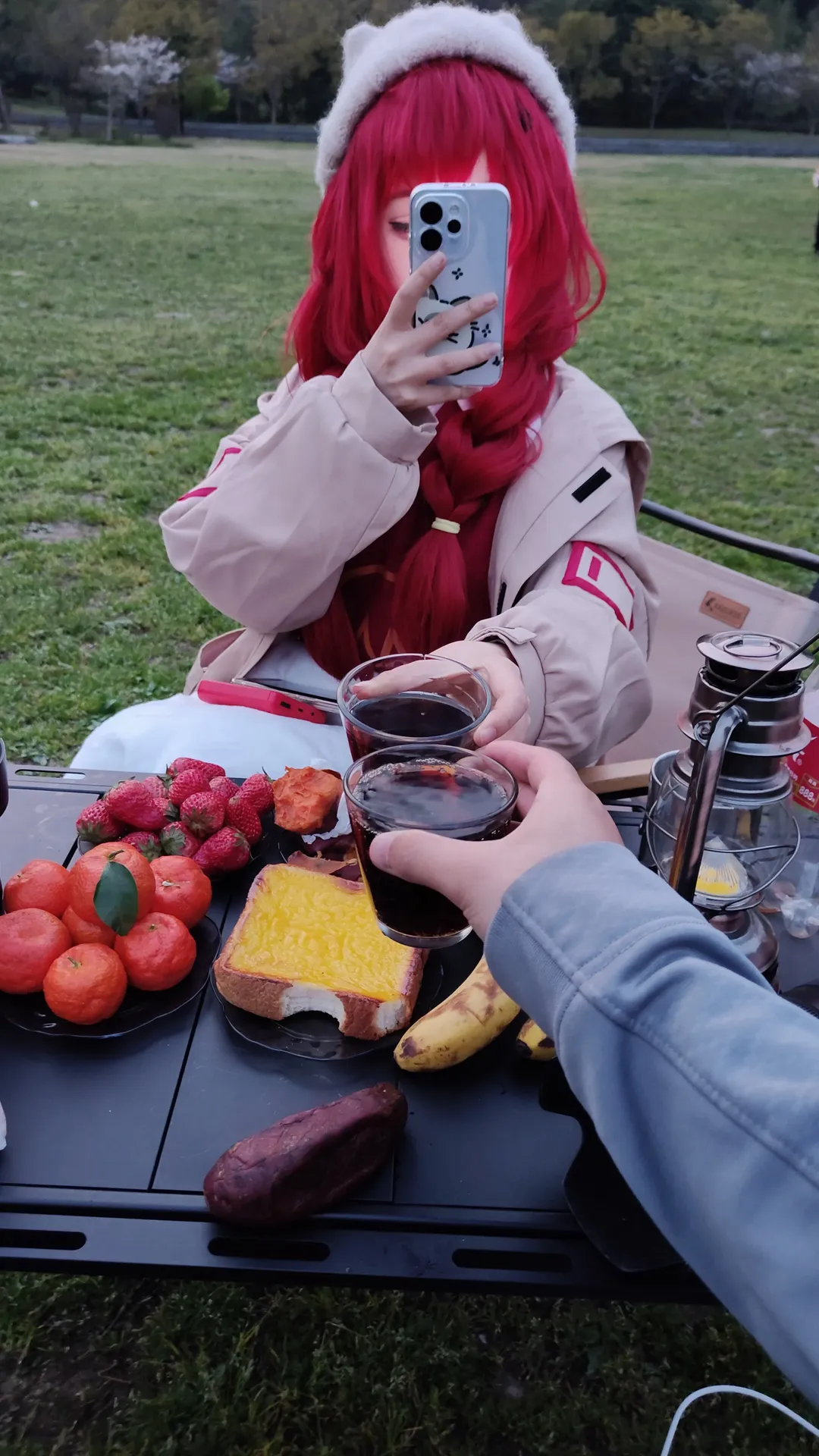 蔚蓝档案, 户外摄影, 二次元穿搭, 小涂真纪cos, cosplay露营 - 第3张