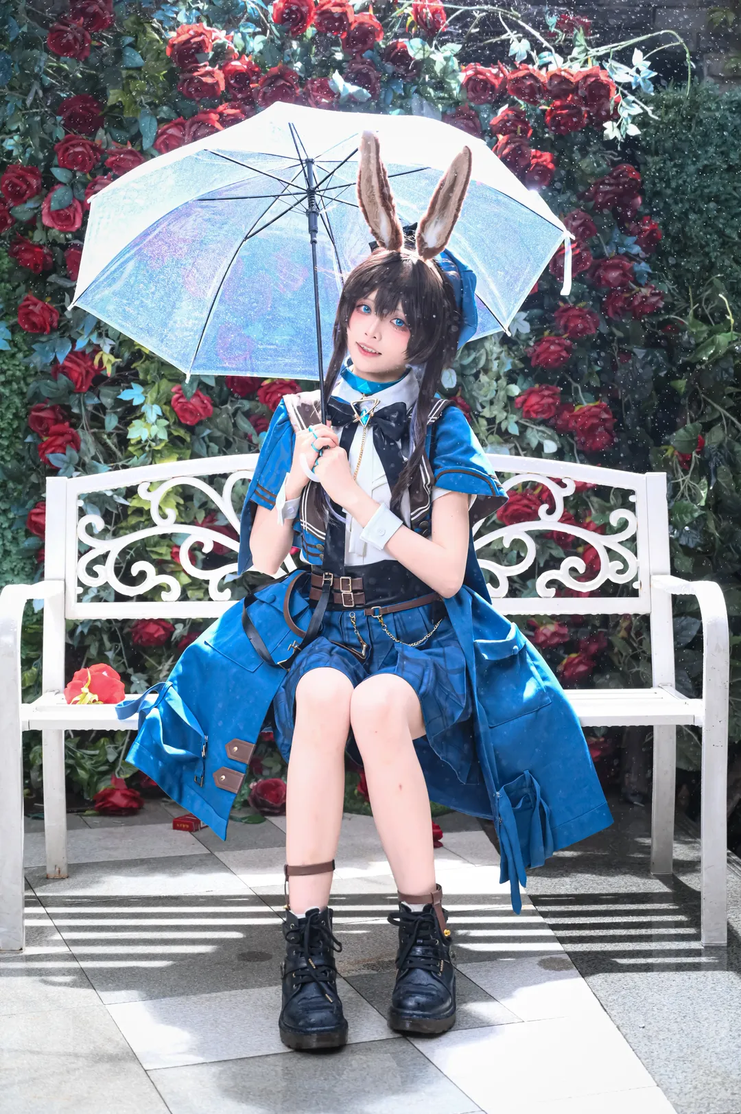 cosplay, 明日方舟, 阿米婭cos, 兔耳, 小偵探