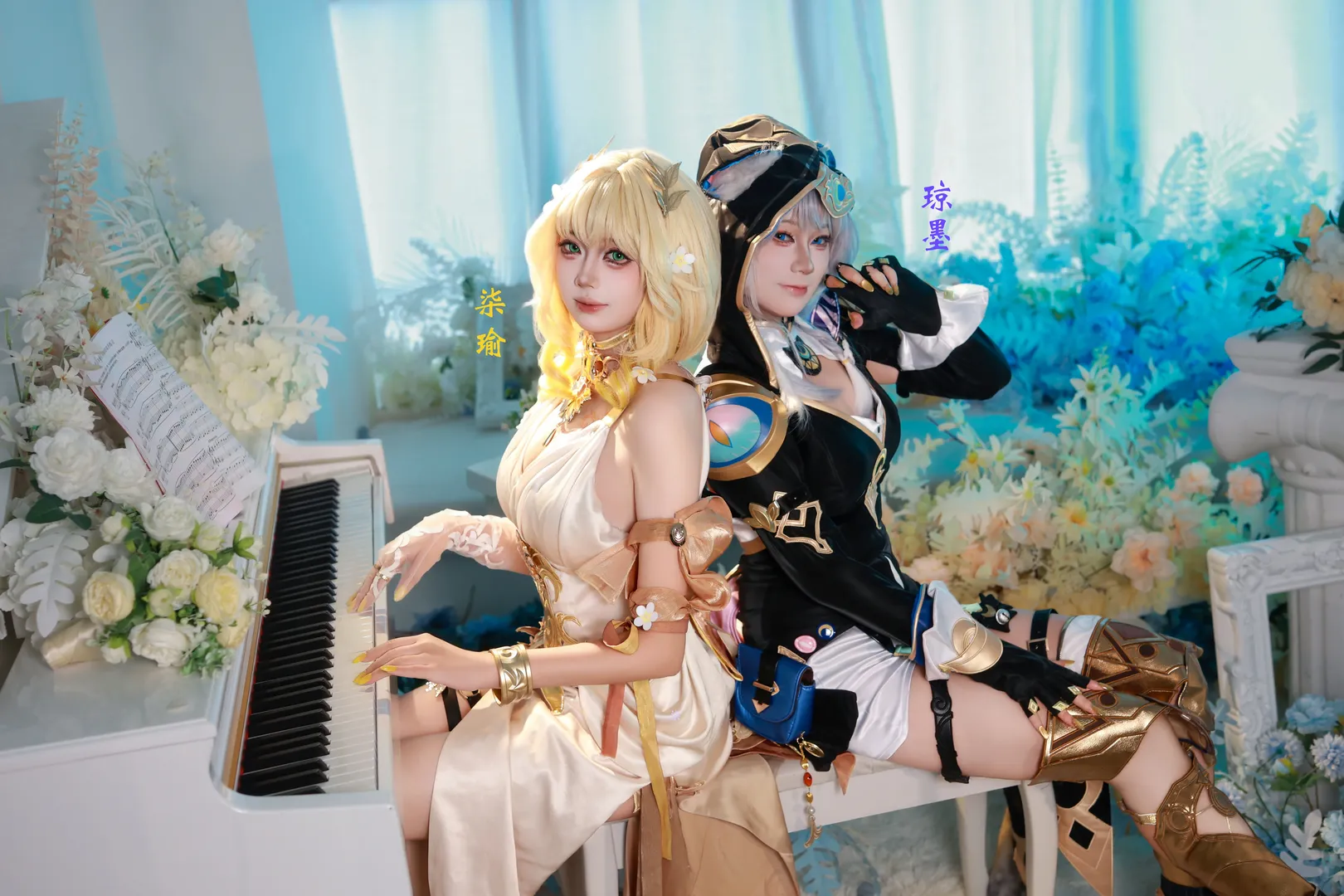 阿格萊雅cos, 賽飛兒cos, 崩壞星穹鐵道, 雙人cosplay, 織竊 - 第3張