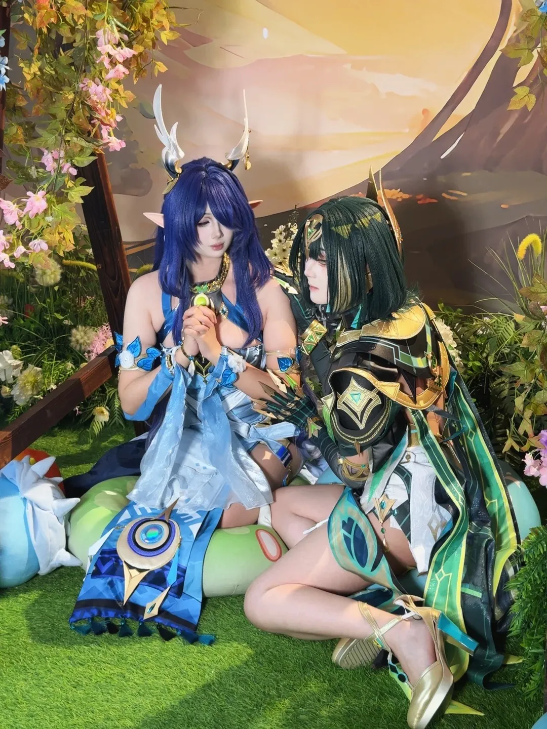 原神, 空月之歌, 奈芙尔cos, cosplay摄影, 菈乌玛cos - 第3张