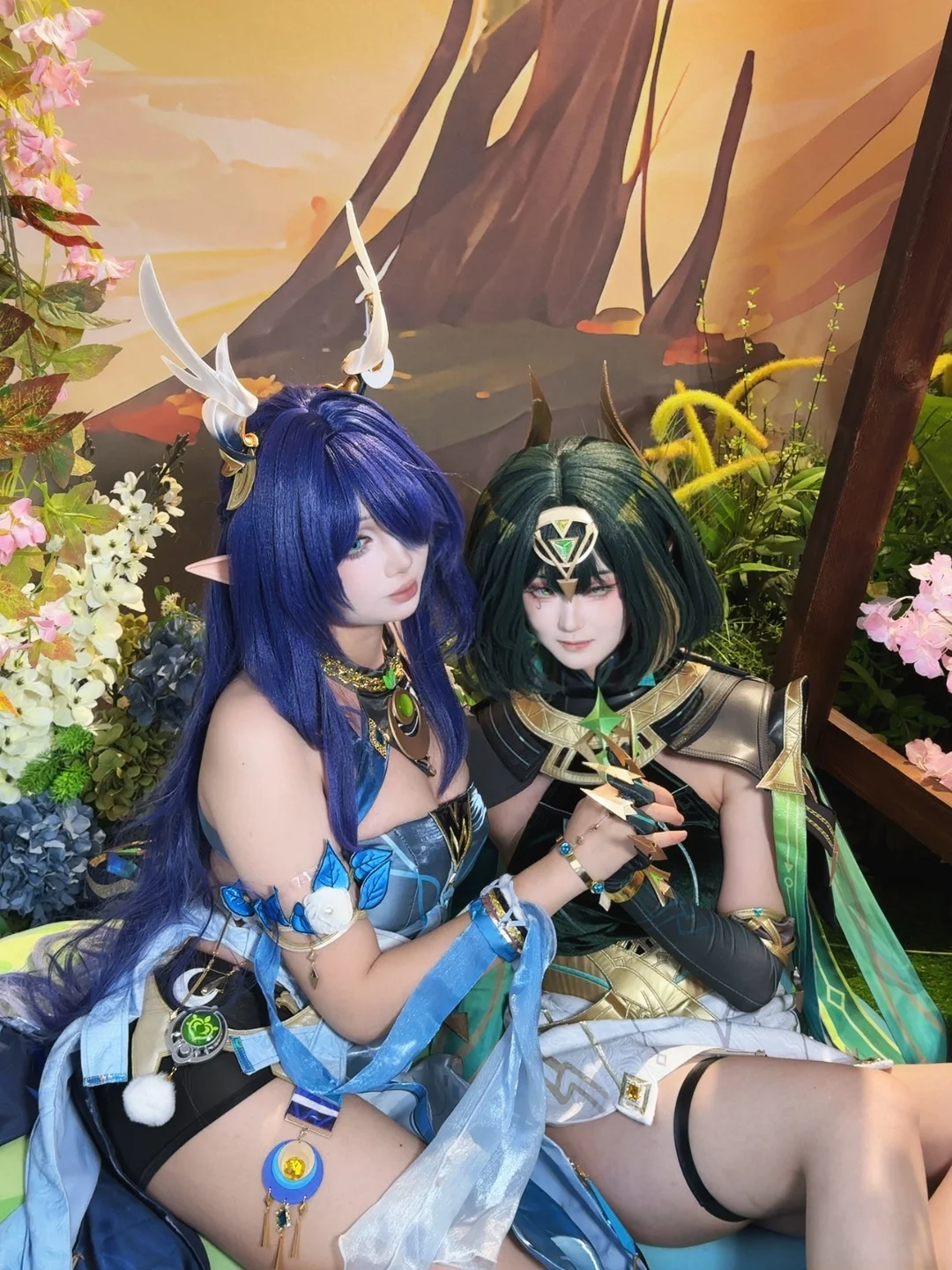 原神, 空月之歌, 奈芙爾cos, cosplay攝影, 菈烏瑪cos