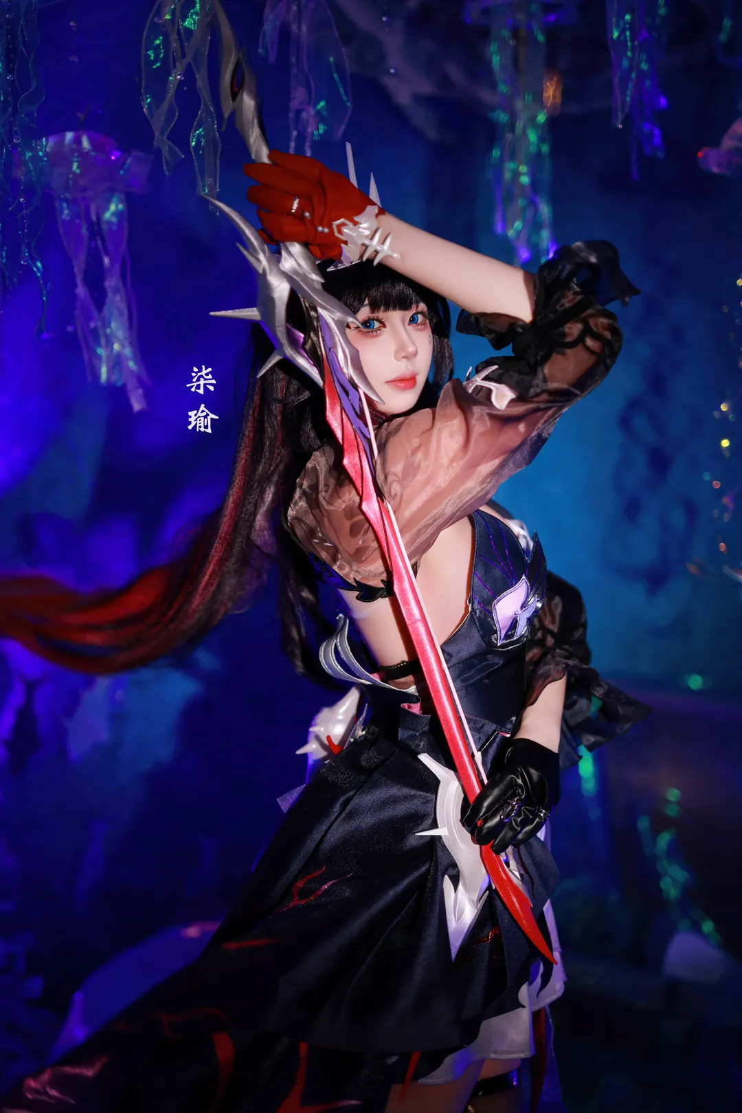 崩坏星穹铁道, 翁法罗斯, 海瑟音cos, 游戏cosplay, 黑丝cos - 第3张