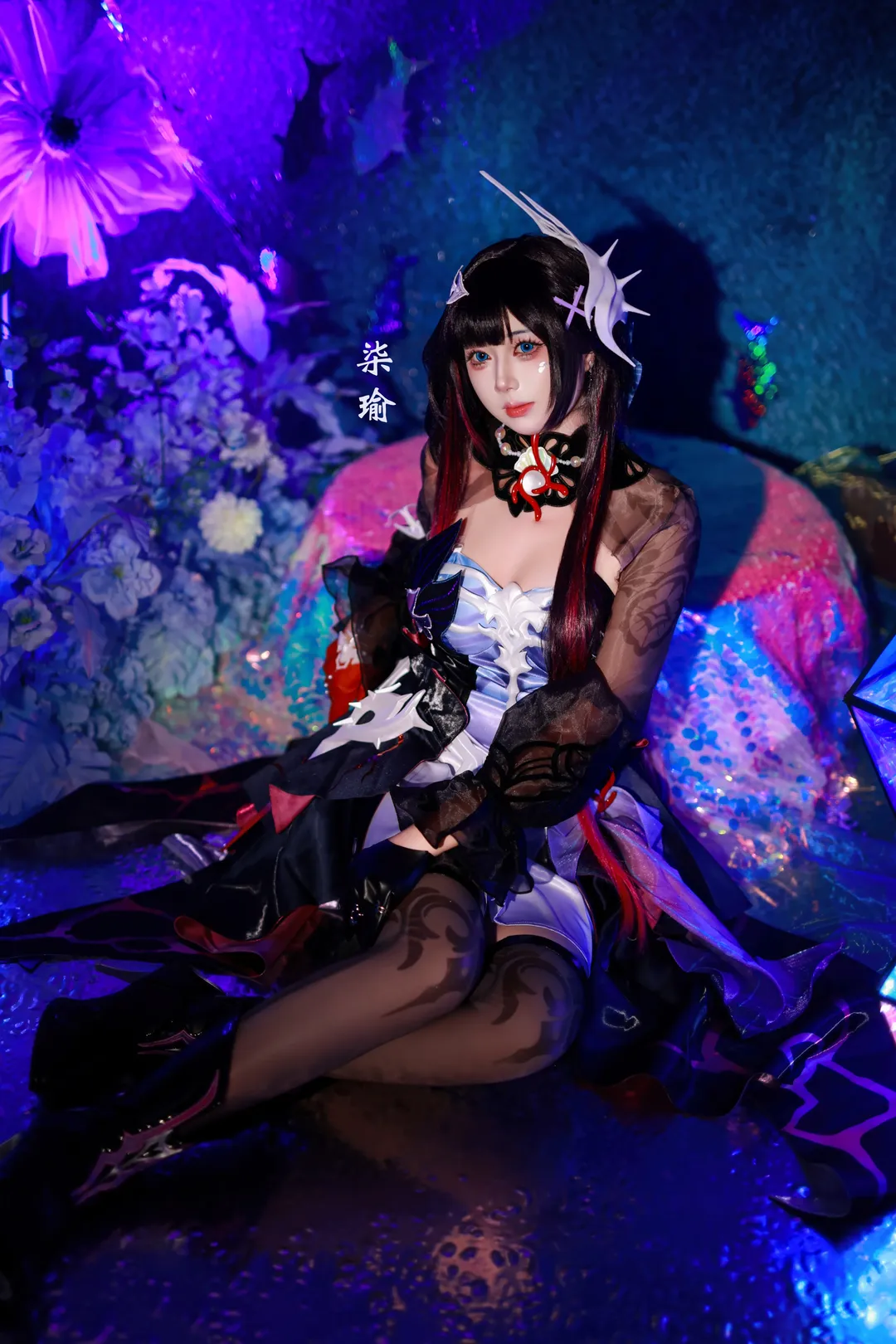 崩坏星穹铁道, 翁法罗斯, 海瑟音cos, 游戏cosplay, 黑丝cos - 第4张