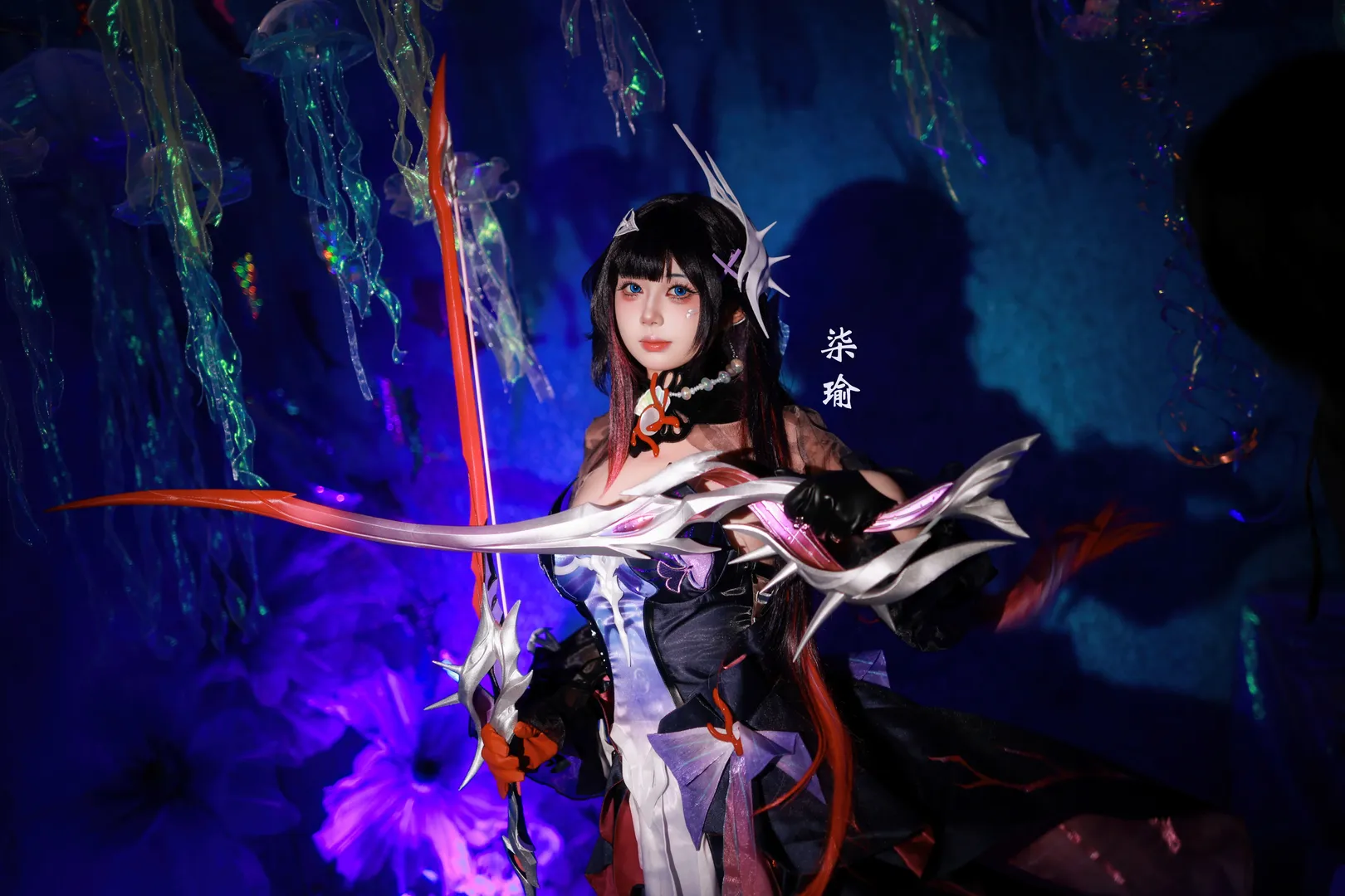 崩坏星穹铁道, 翁法罗斯, 海瑟音cos, 游戏cosplay, 黑丝cos - 第6张