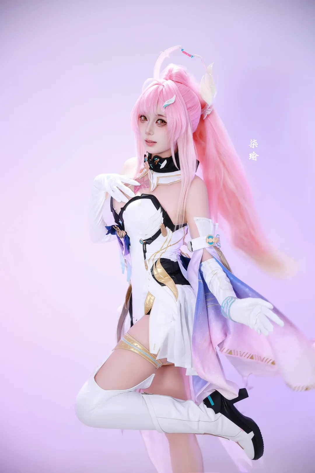 鸣潮, 二次元, cosplay, 爱弥斯cos, 白丝