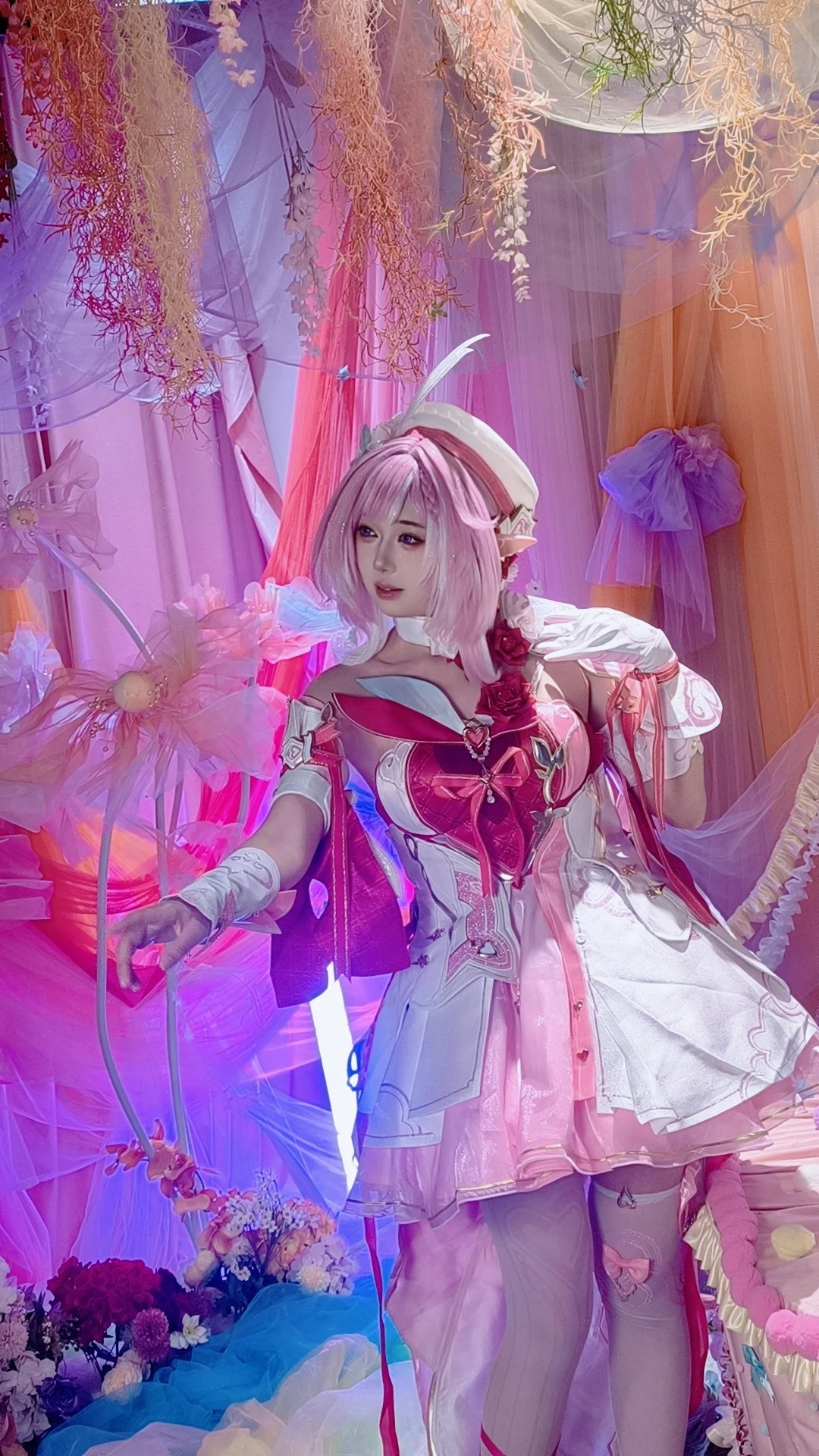 爱莉希雅cos, cosplay, 崩坏三, 爱愿妖精, 丝袜 - 第2张