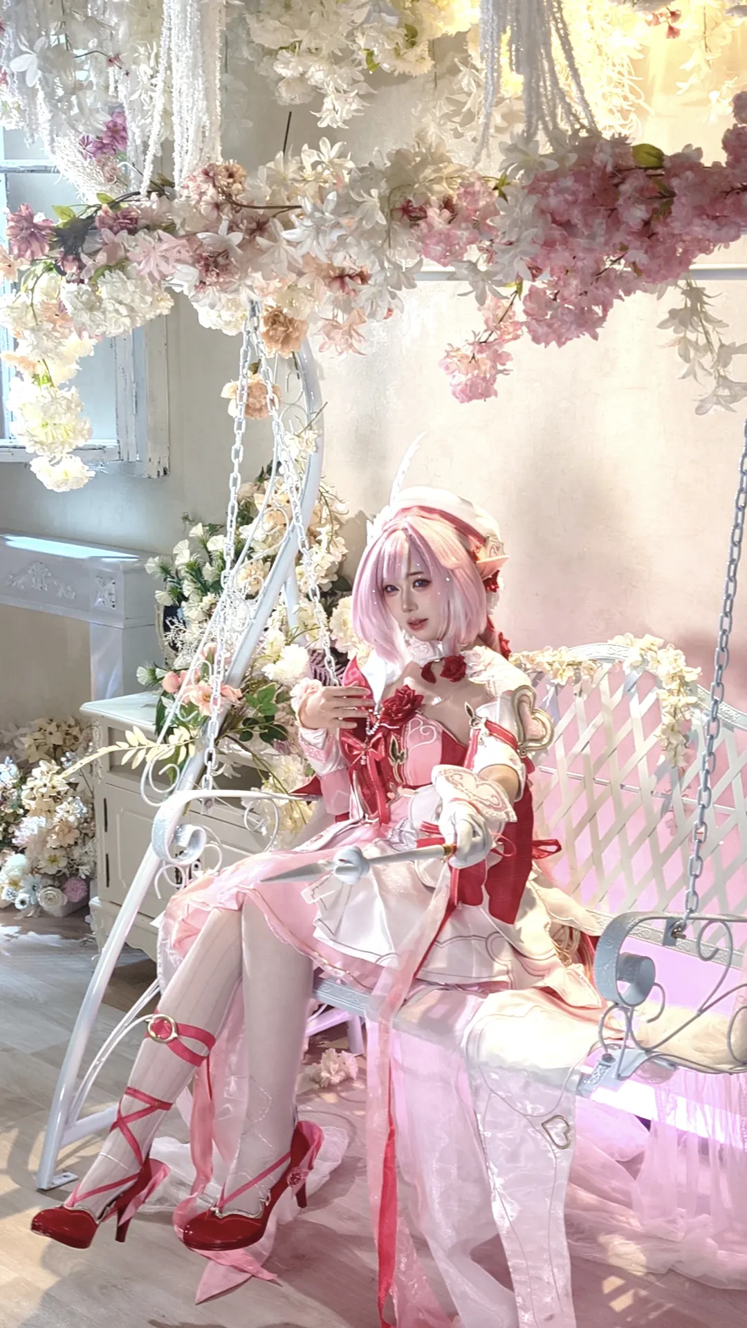 エリシア コスプレ, コスプレ, 崩壊3rd, 愛と願いの妖精, ストッキング