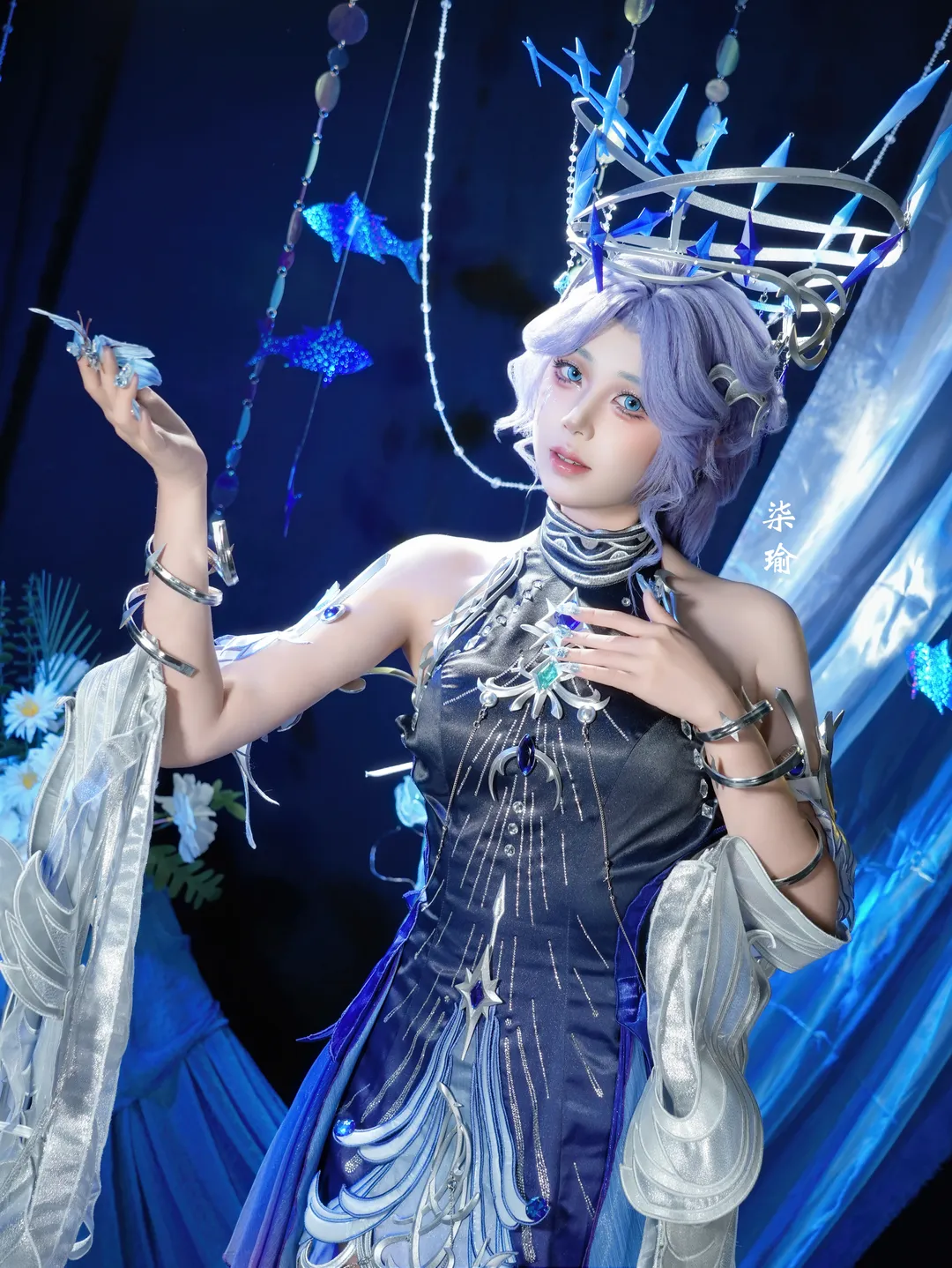 王者荣耀, 貂蝉cos, cosplay正片, 女coser, 馥梦皮肤 - 第3张