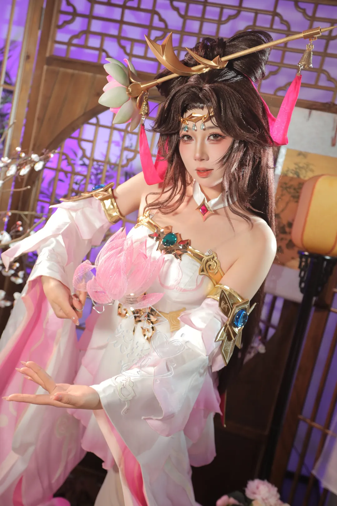 王者荣耀, 貂蝉cos, 古风cos, 王者荣耀cosplay, 白丝cos - 第12张