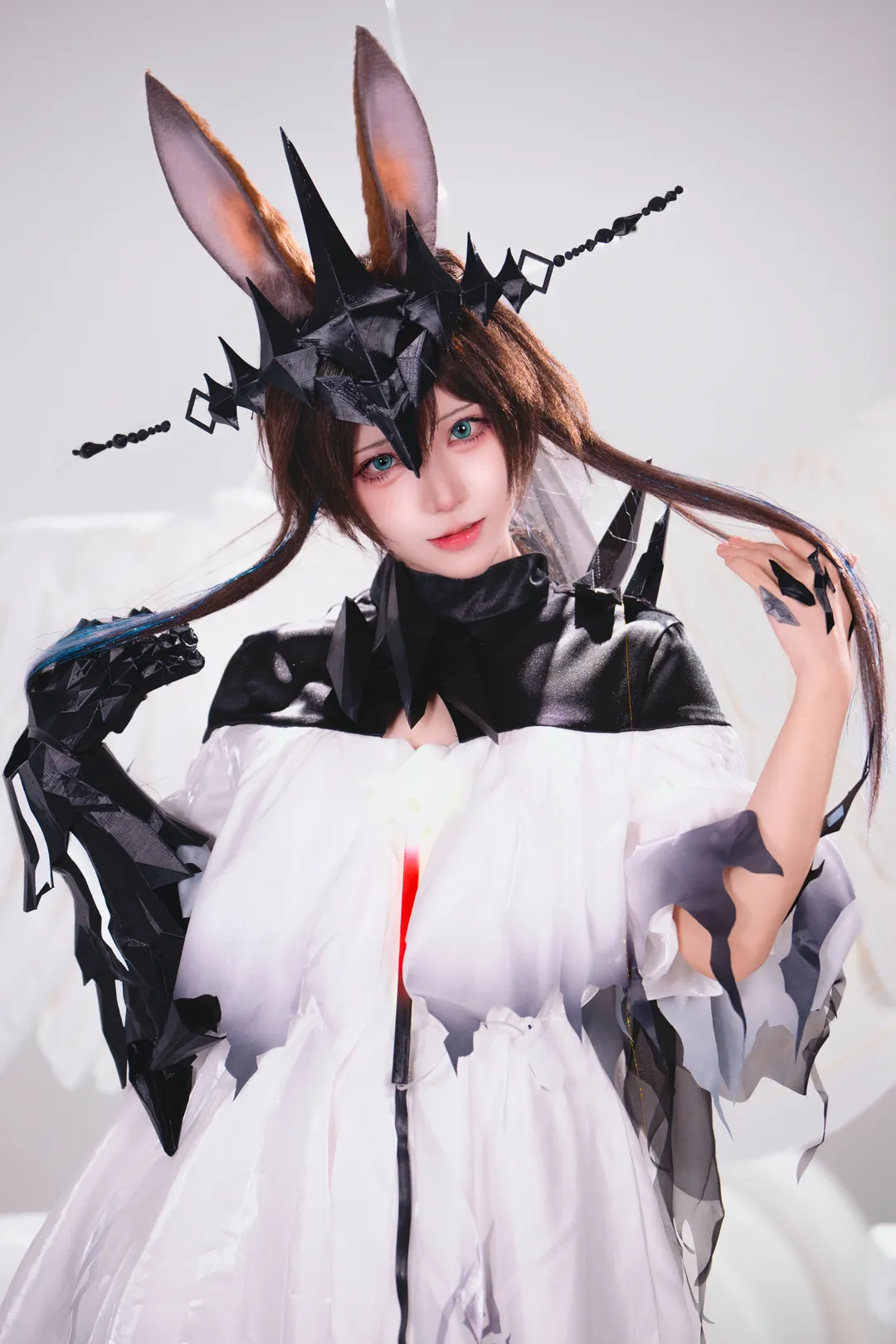 二次元cosplay, 明日方舟, 阿米娅cos, cosplay摄影, 魔王兔cosplay - 第8张