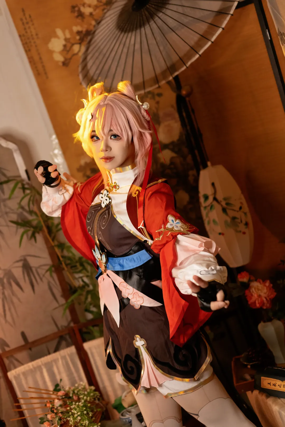 コスプレ, 崩壊：スターレイル, 三月なのか コスプレ, 仙舟「羅浮」, 白ニーソコーデ - 1枚目