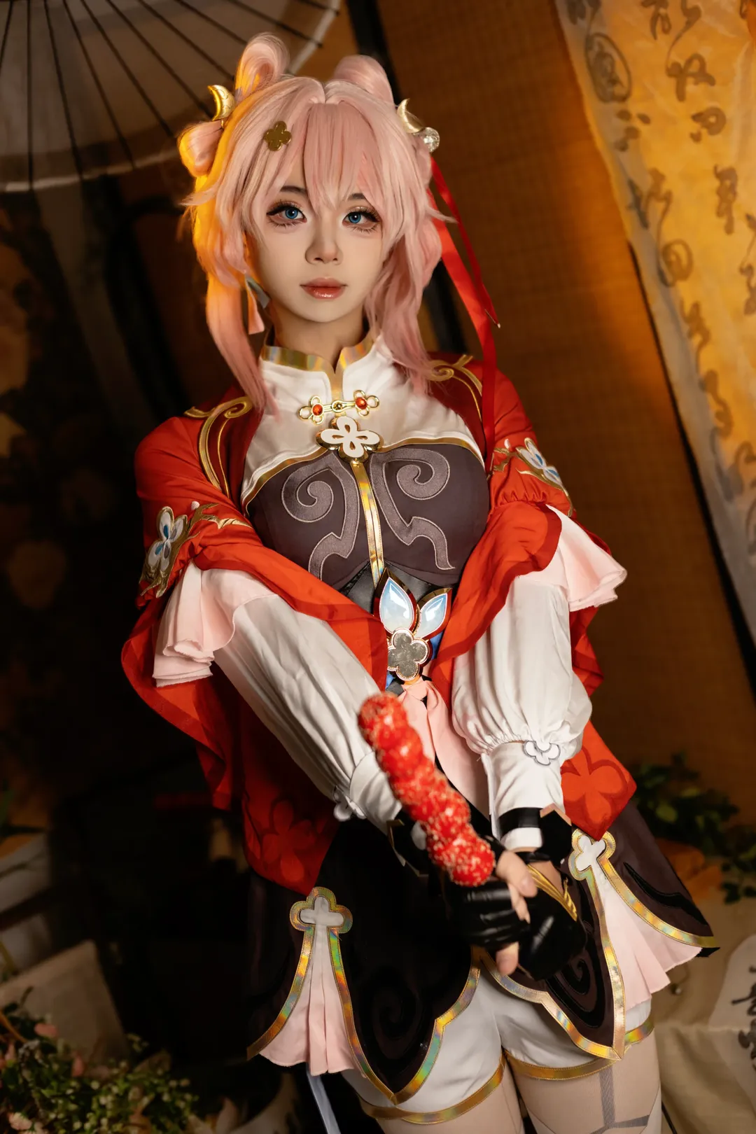 コスプレ, 崩壊：スターレイル, 三月なのか コスプレ, 仙舟「羅浮」, 白ニーソコーデ - 7枚目