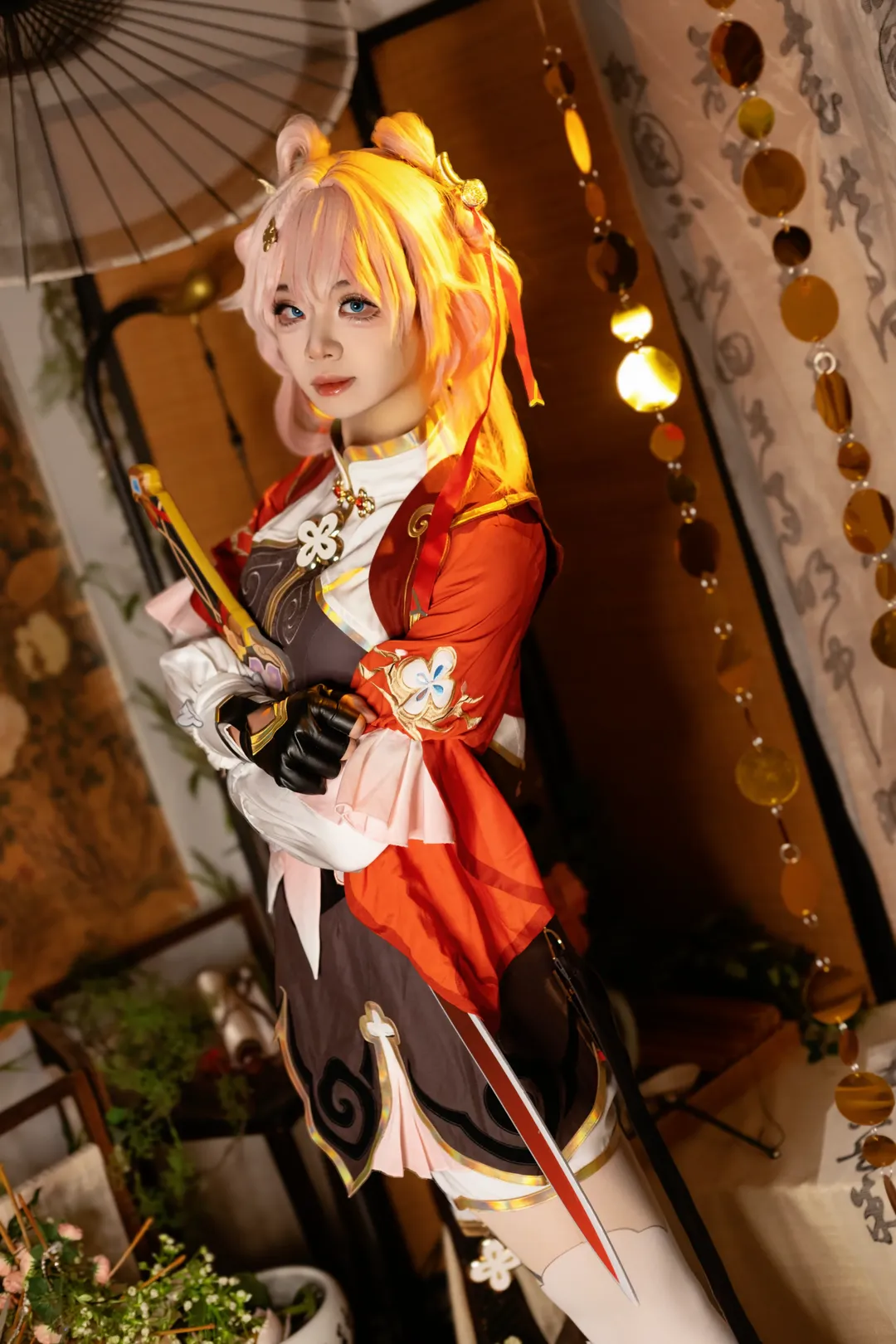 コスプレ, 崩壊：スターレイル, 三月なのか コスプレ, 二次元コスプレ, 白ストッキング - 2枚目